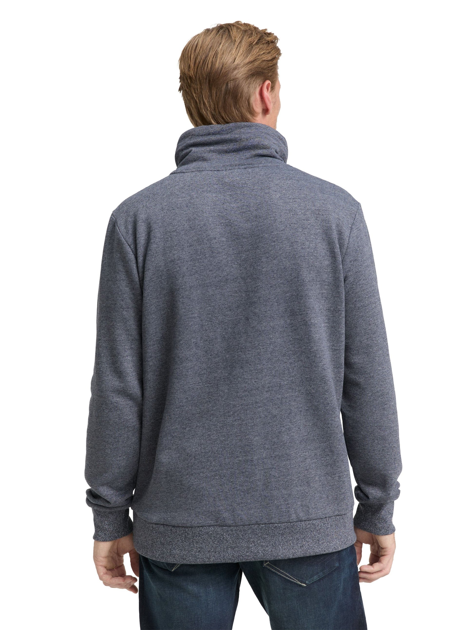 Tom Tailor Herren Sweatshirt blau