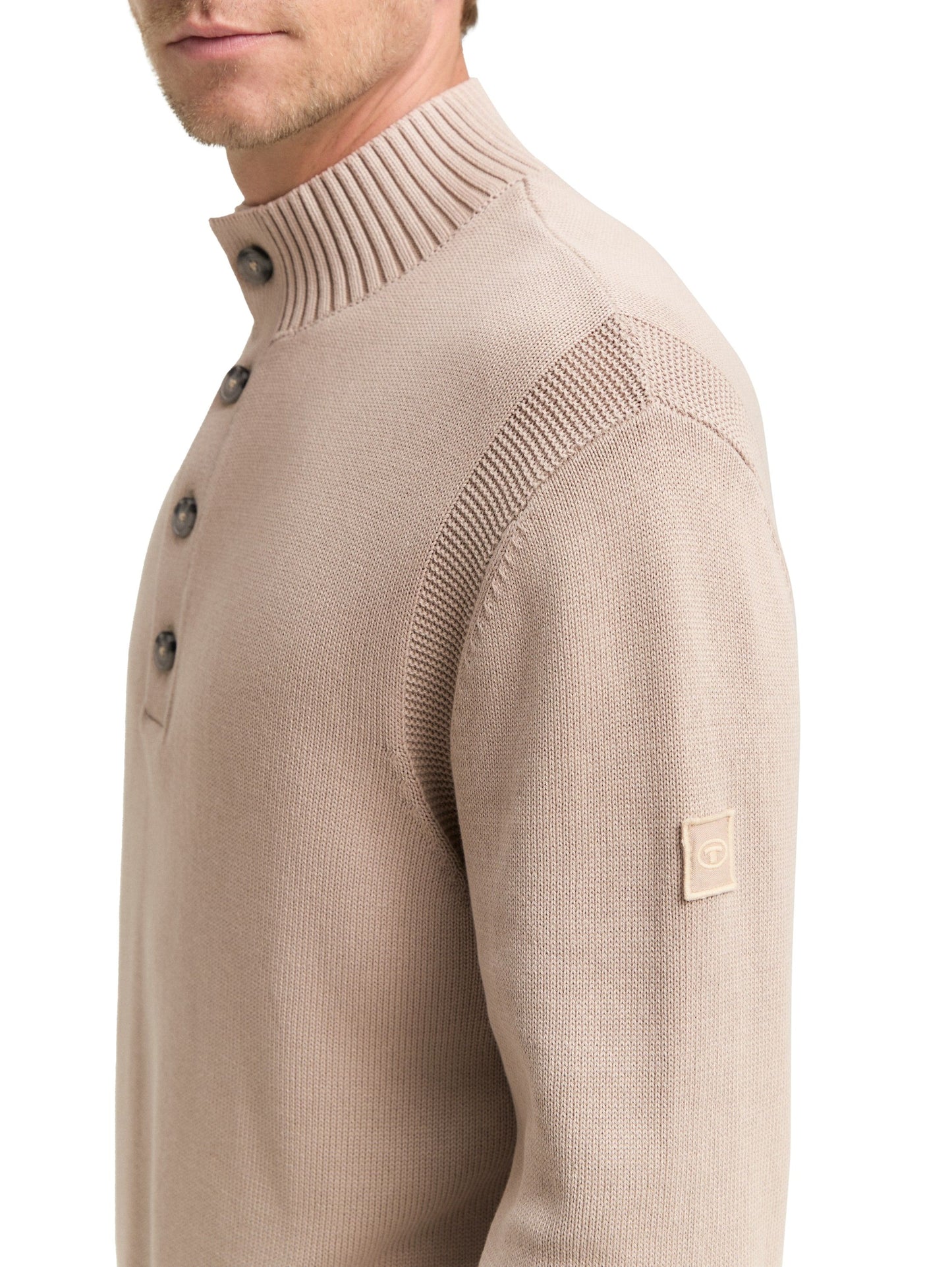 Tom Tailor Herren Pullover braun