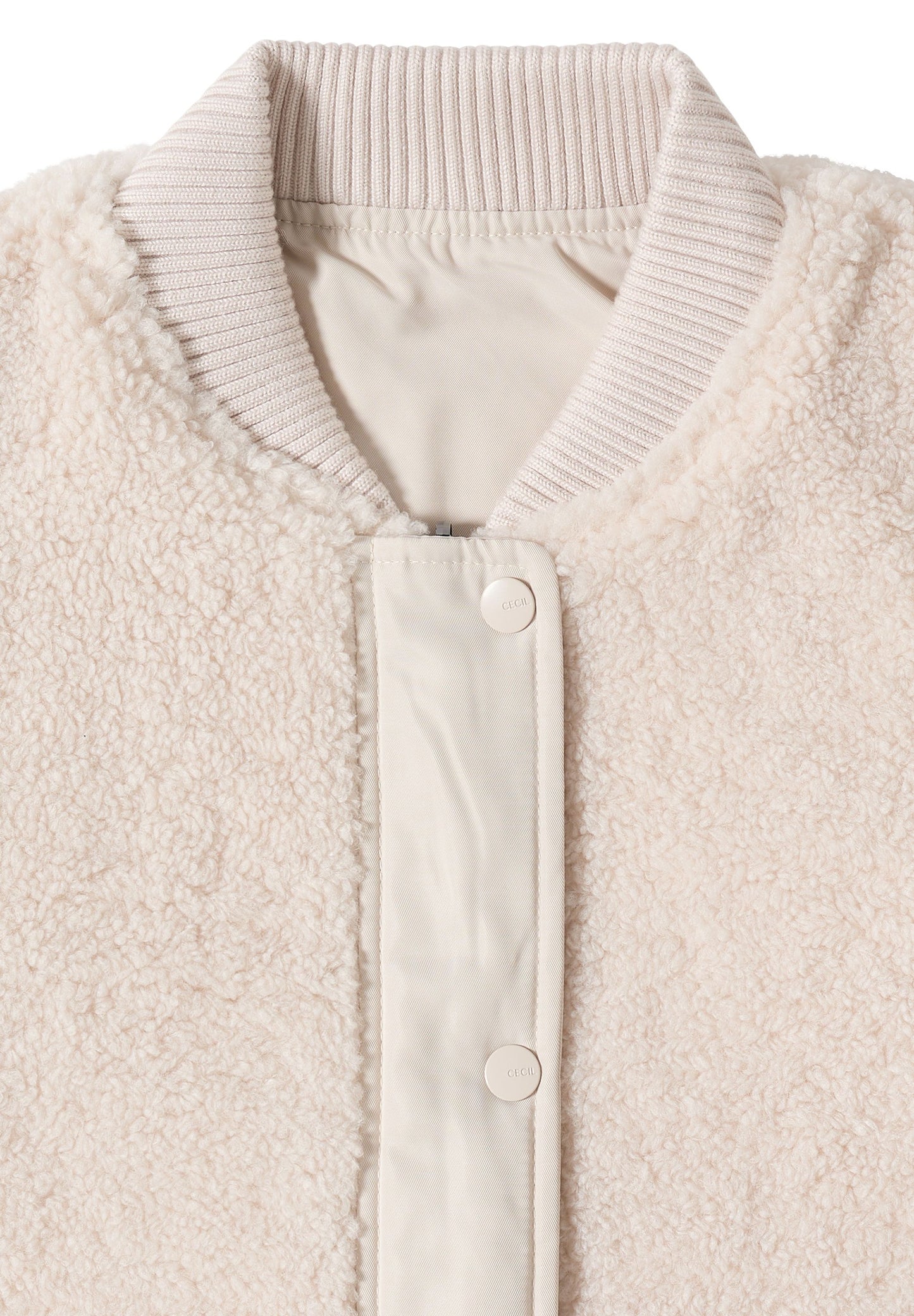 Cecil Damen Blouson weiß