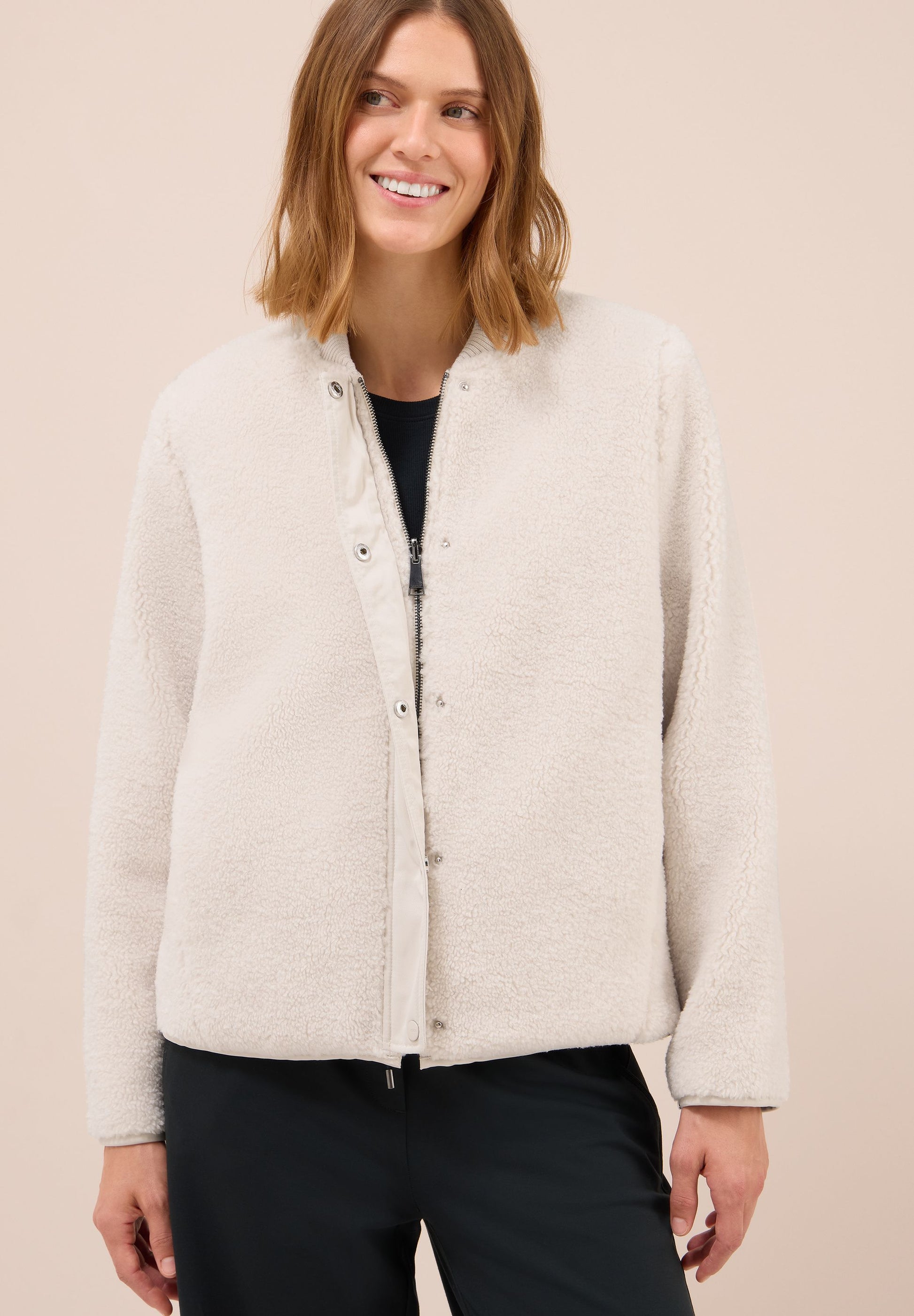Cecil Damen Blouson weiß