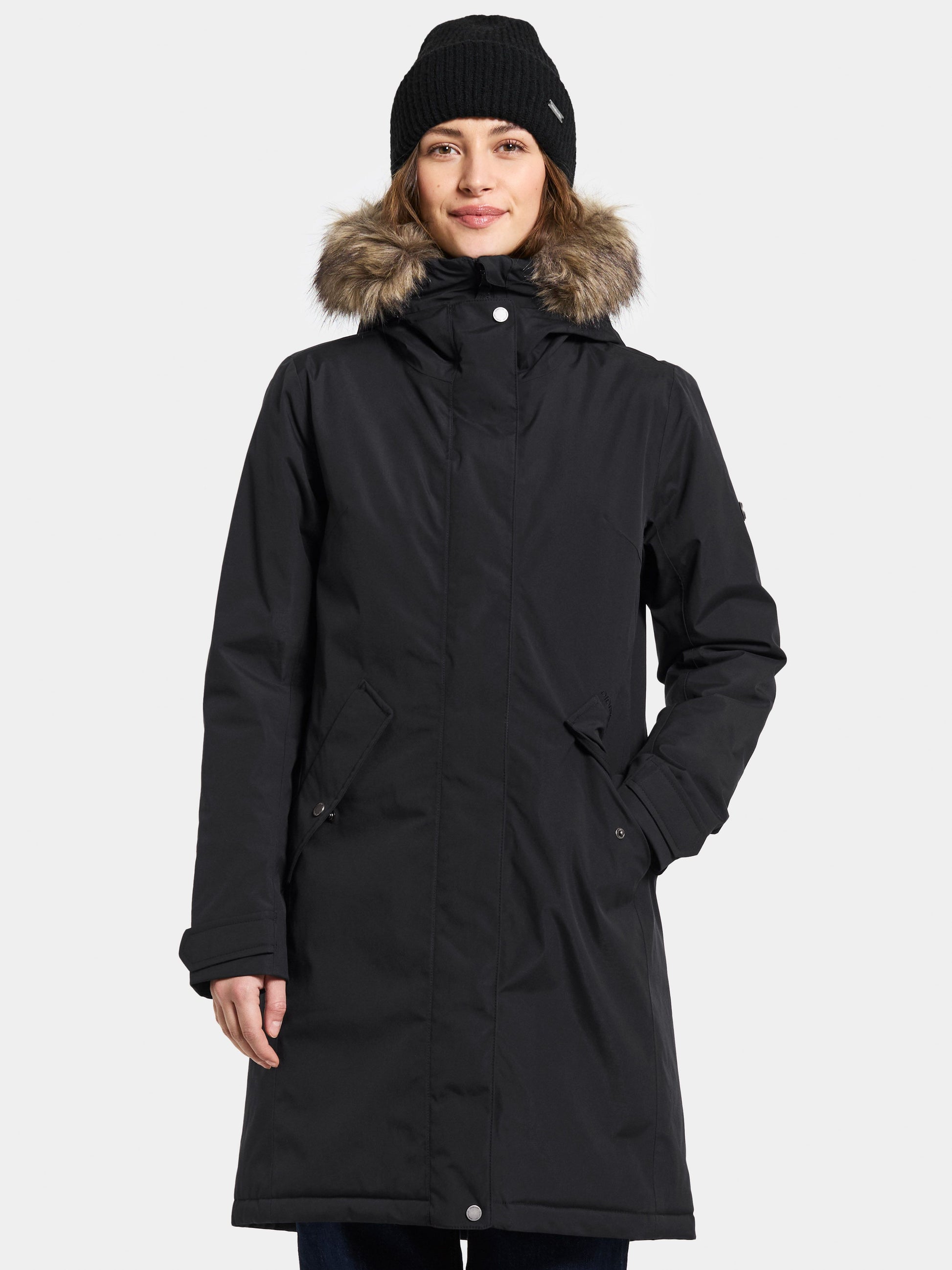 Didriksons Damen Jacke schwarz