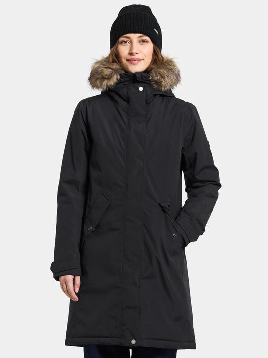 Didriksons Damen Jacke schwarz