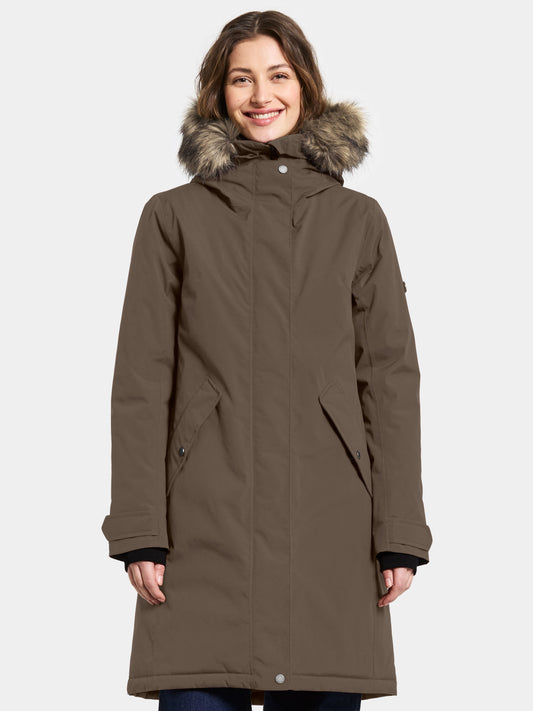 Didriksons Damen Jacke braun