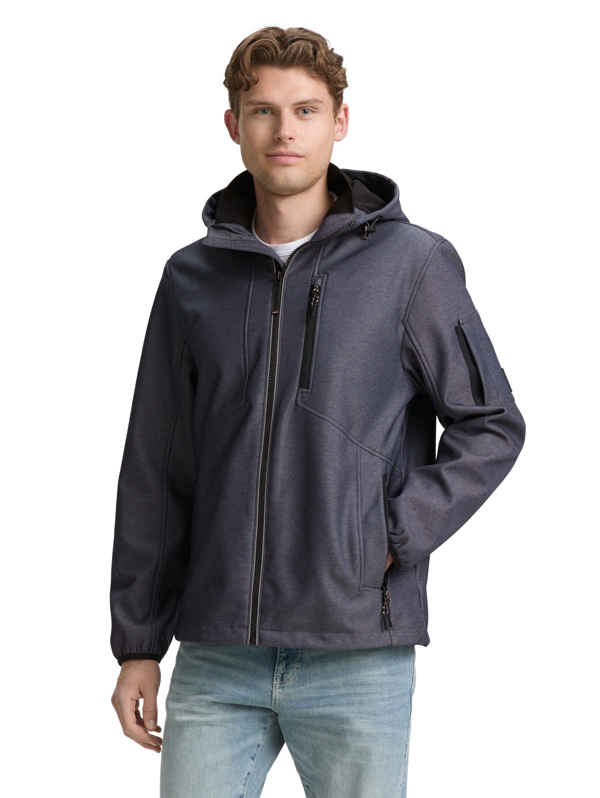 Tom Tailor Herren Jacke blau