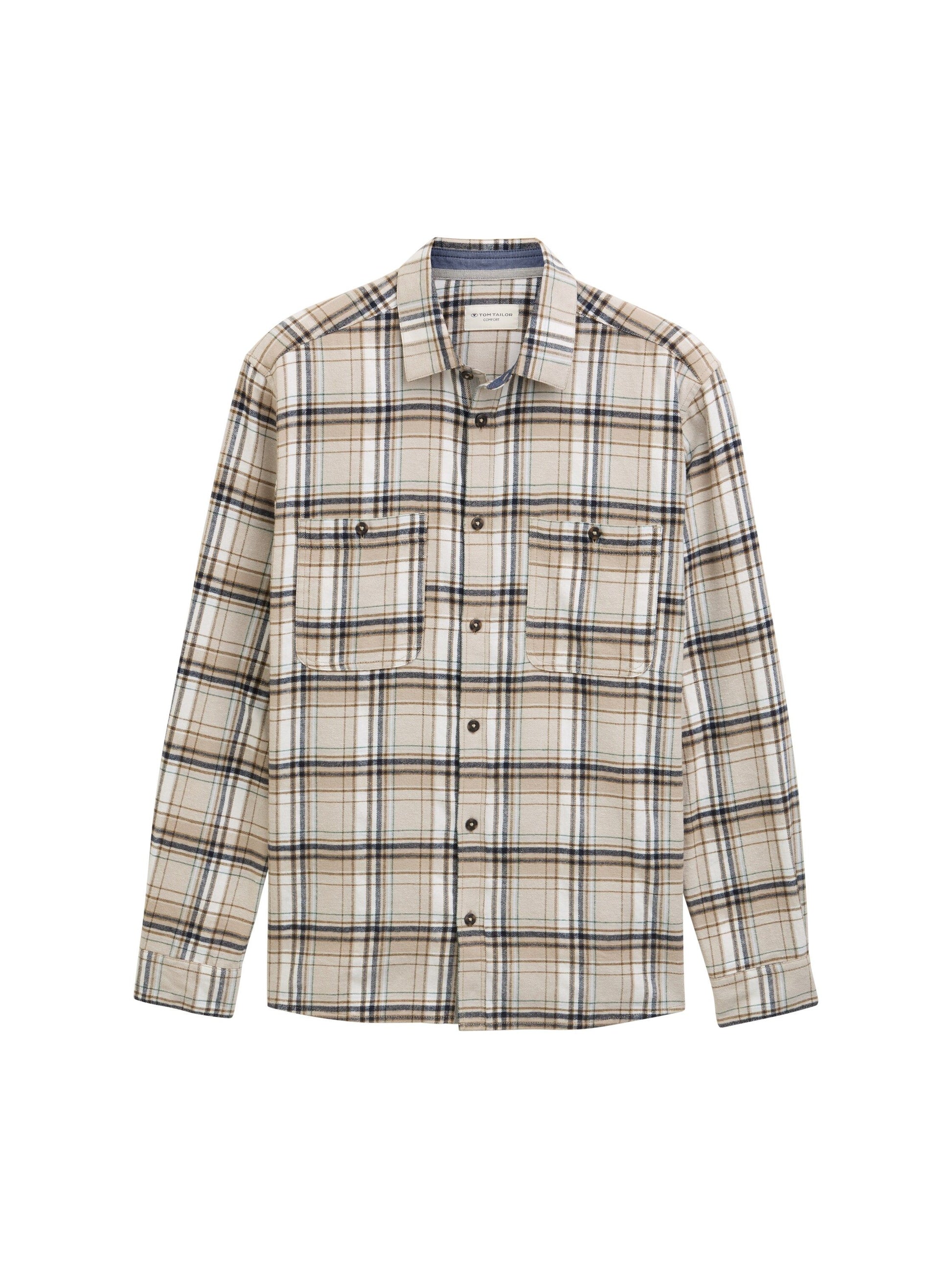 Tom Tailor Herren Hemd XXXL braun