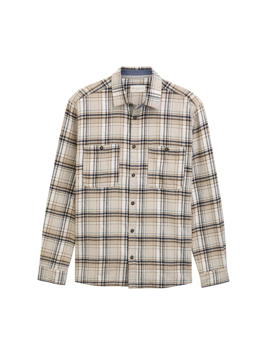 Tom Tailor Herren Hemd XXXL braun