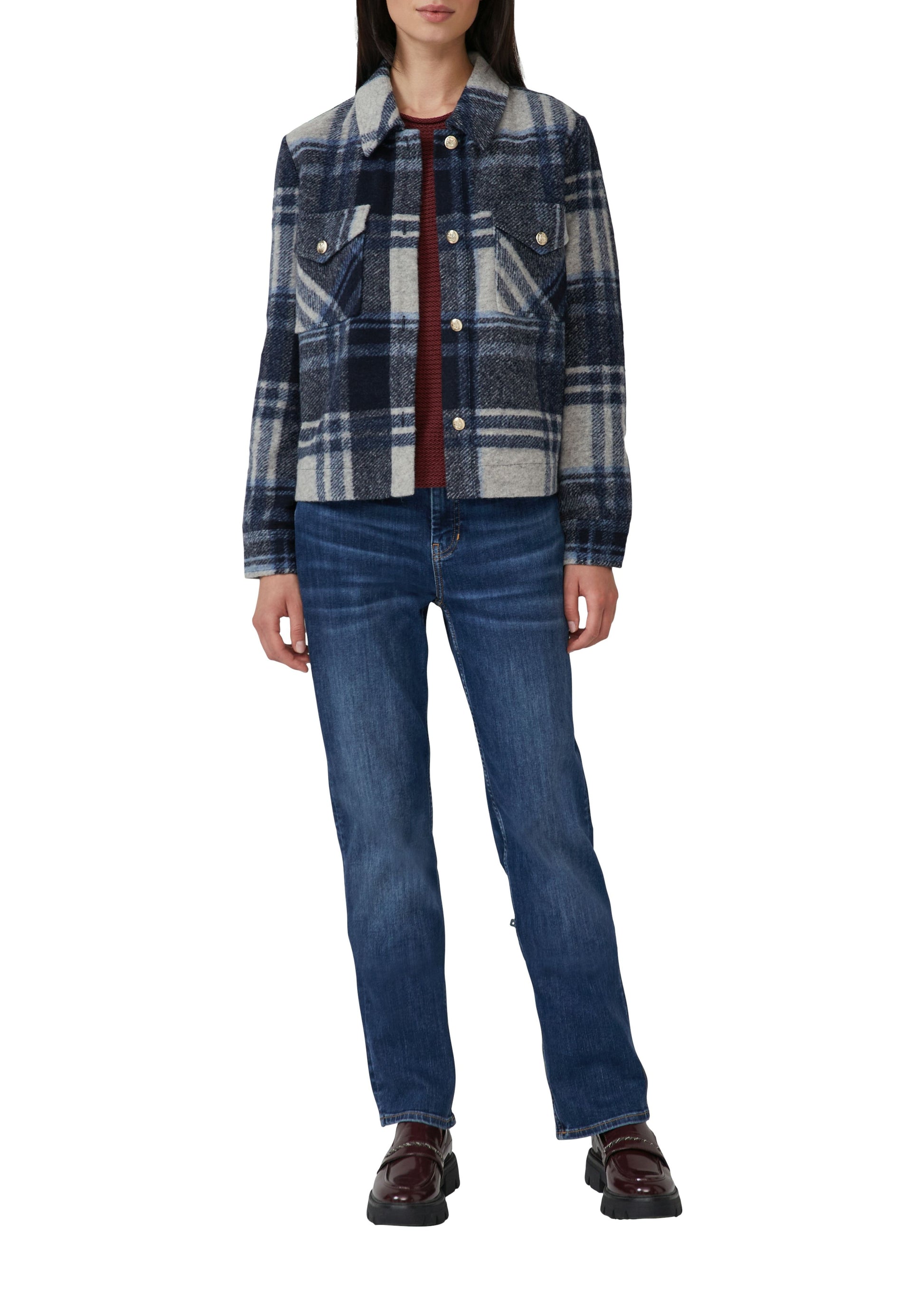 s.Oliver Damen Jacke blau
