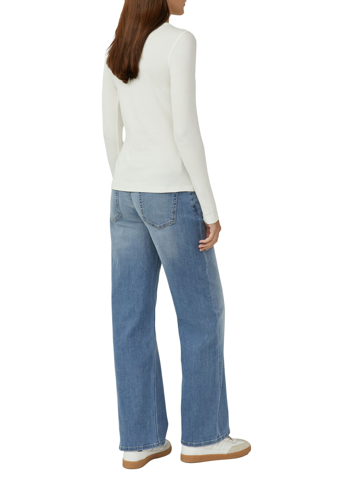 s.Oliver Damen Shirt weiß