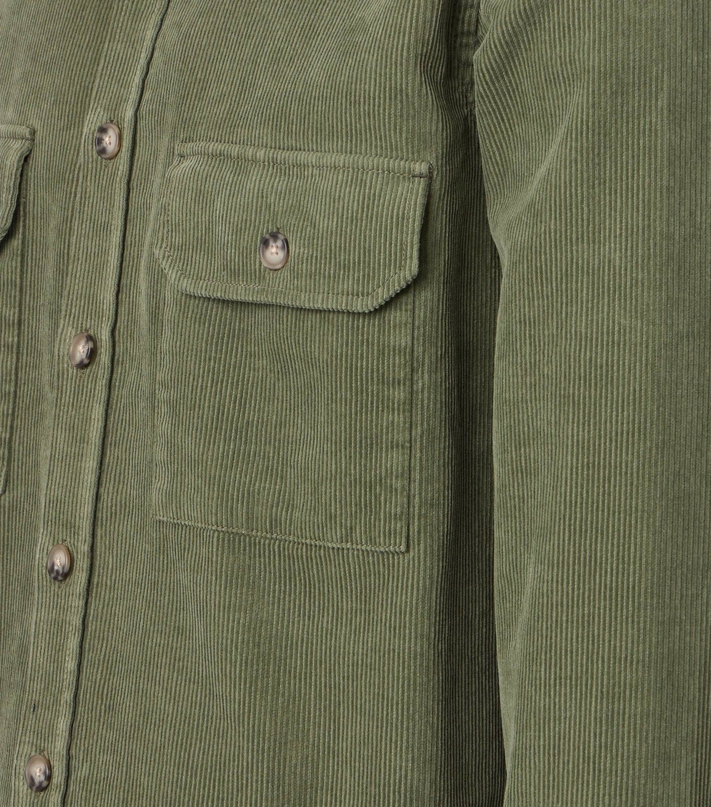 Casa Moda Herren Hemdjacke grün