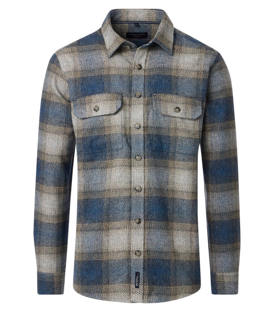 Casa Moda Herren Hemd blau