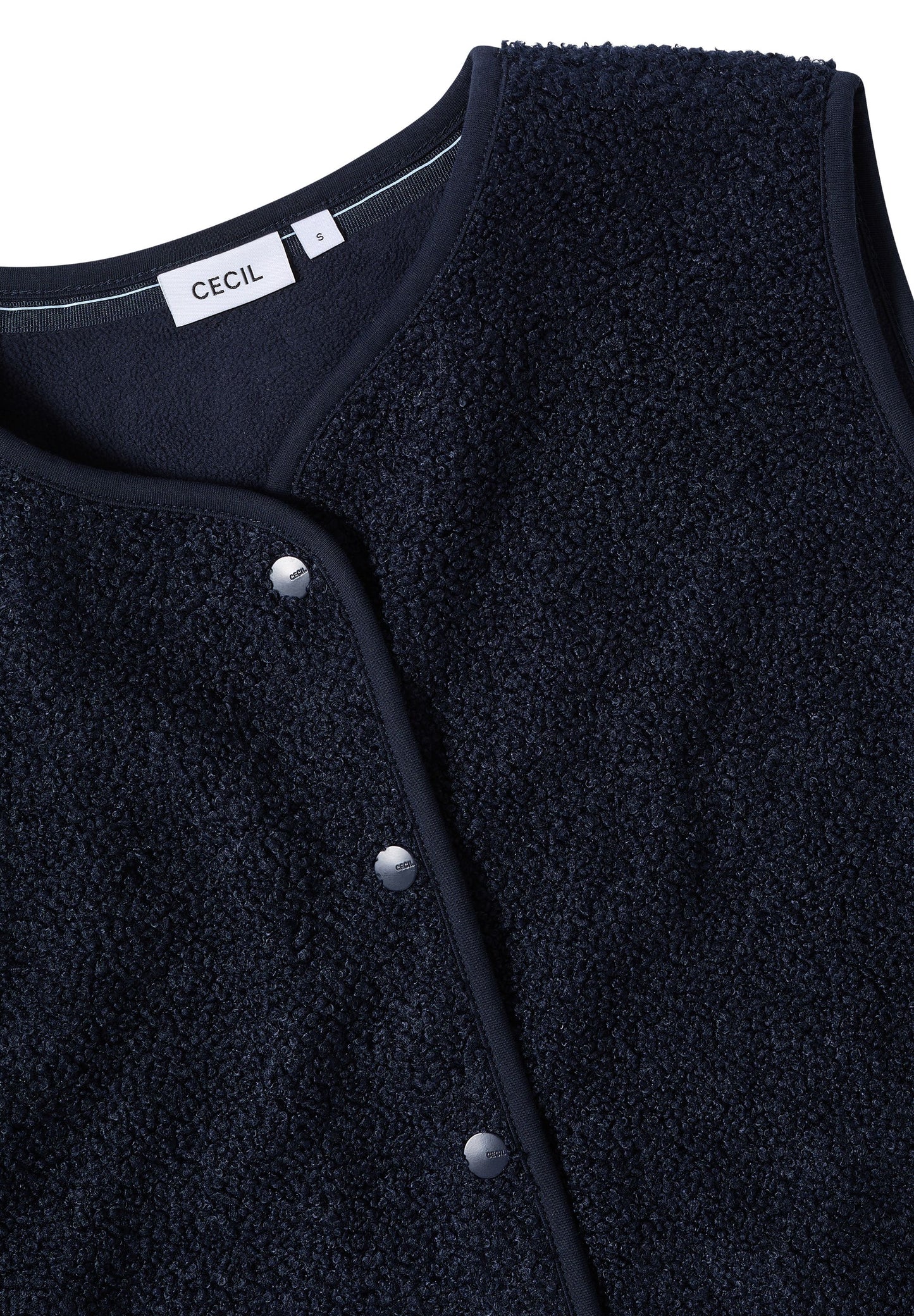 Cecil Damen Weste blau