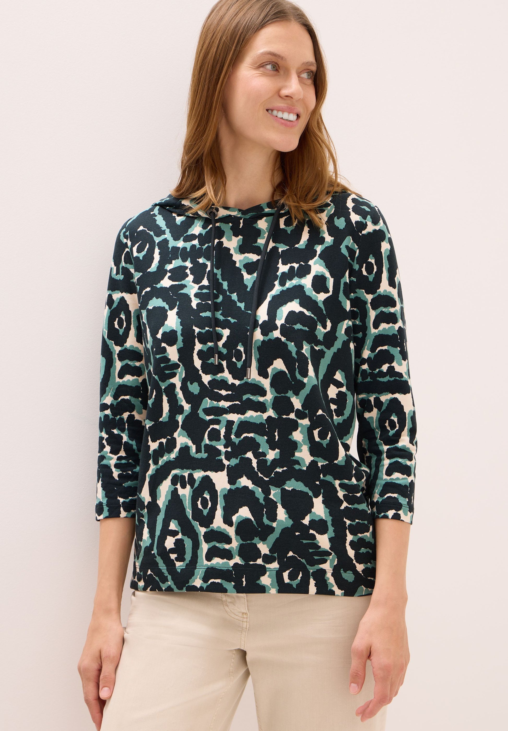 Cecil Damen Pullover grün