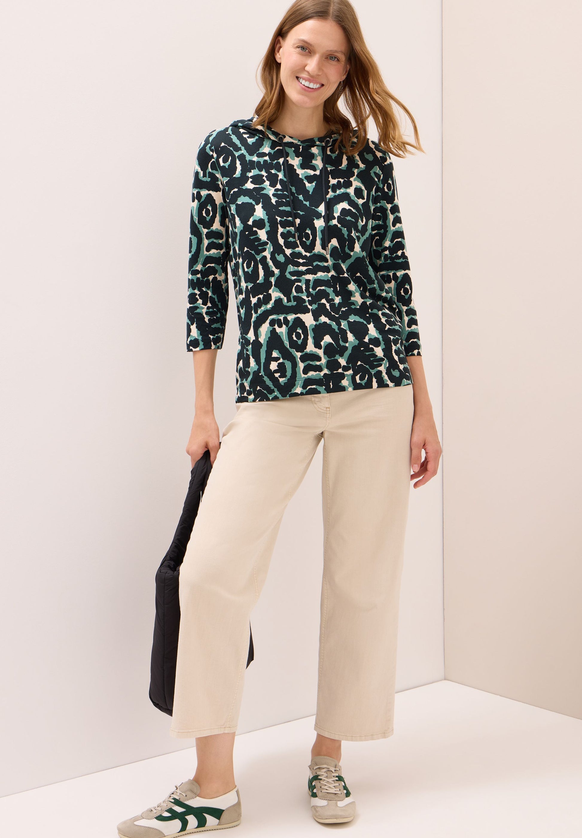 Cecil Damen Pullover grün