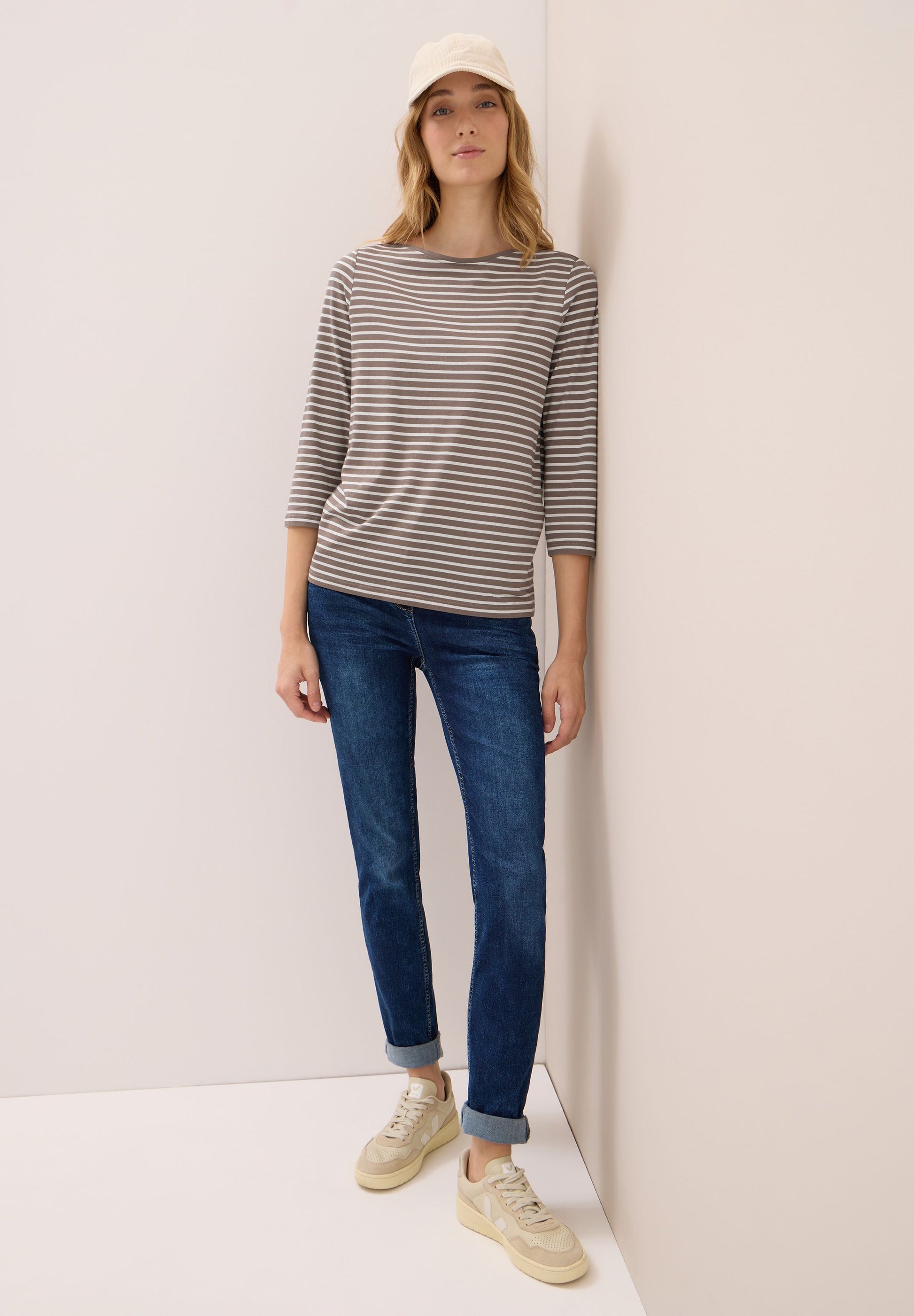 Cecil Damen Shirt braun