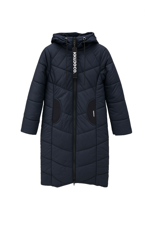 Khujo Damen Jacke dunkelblau