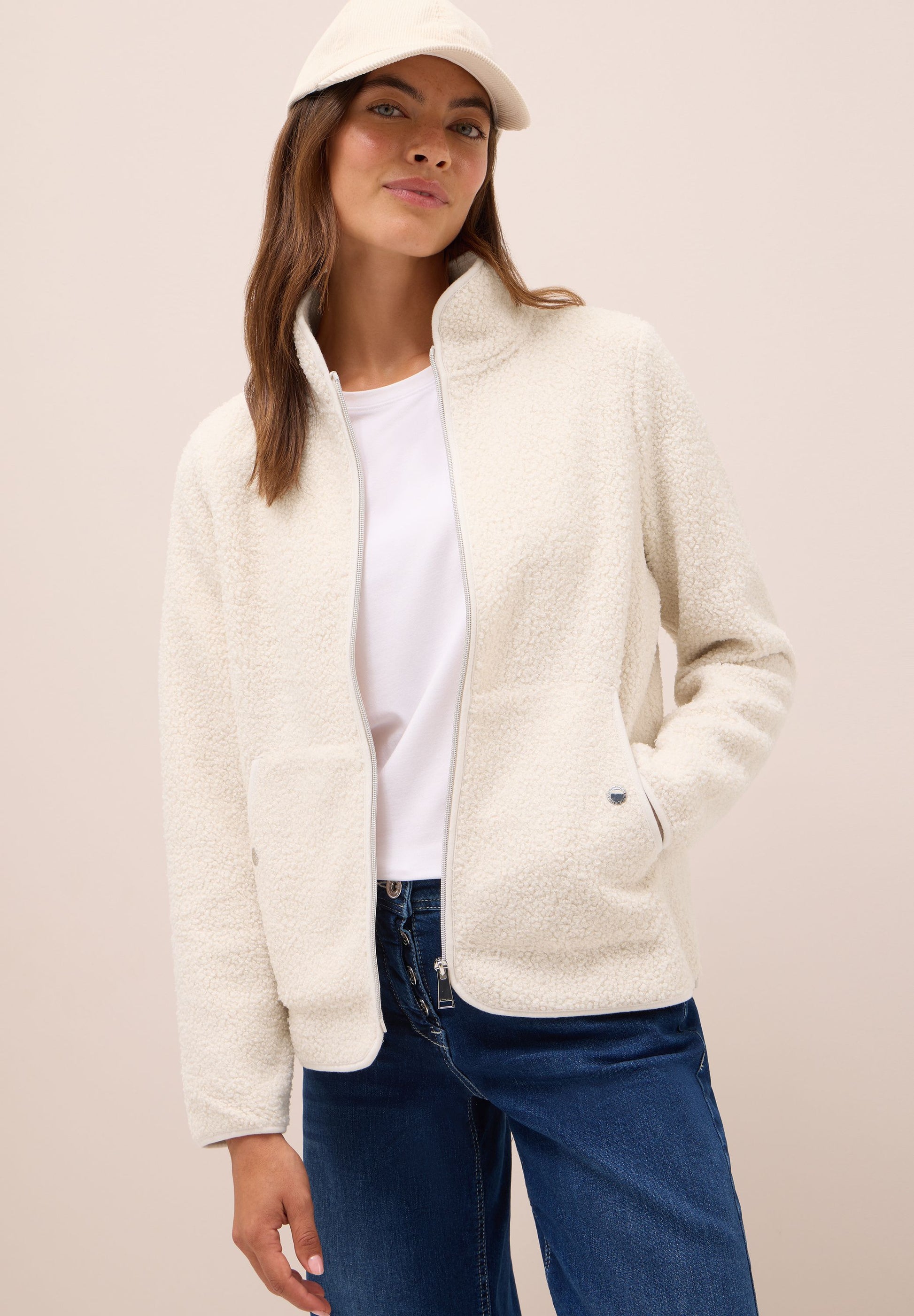 Cecil Damen Jacke weiß