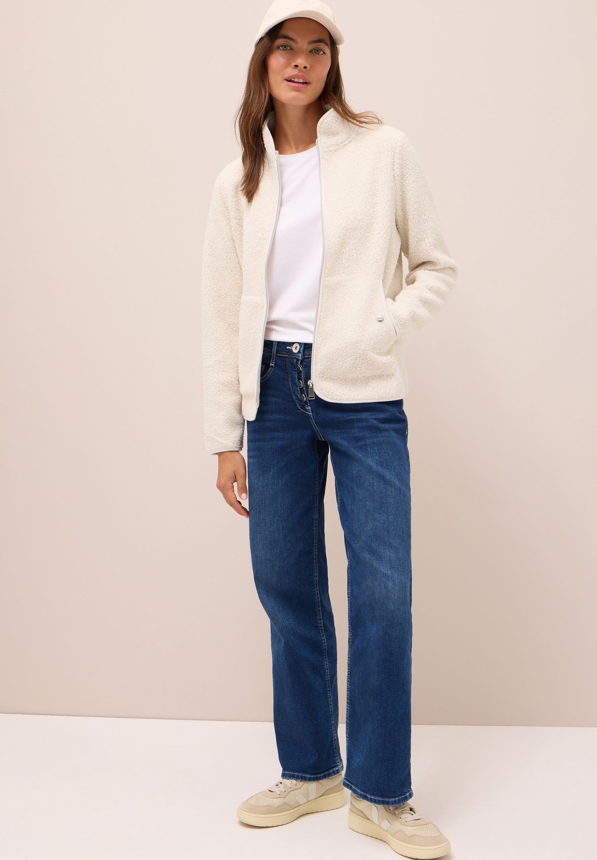 Cecil Damen Jacke weiß