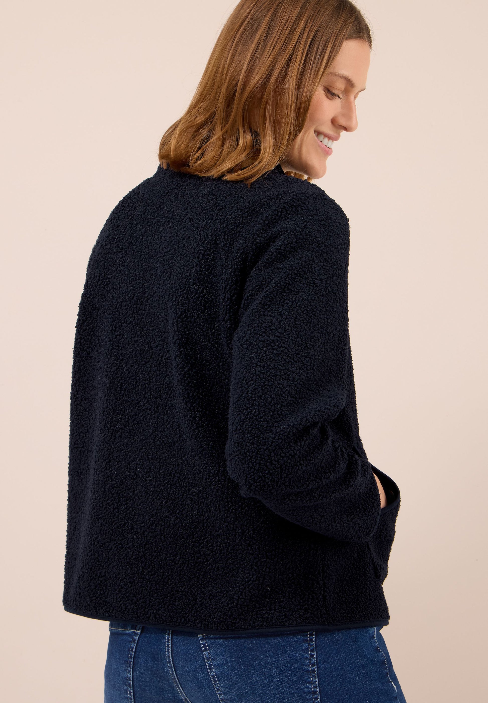 Cecil Damen Jacke blau