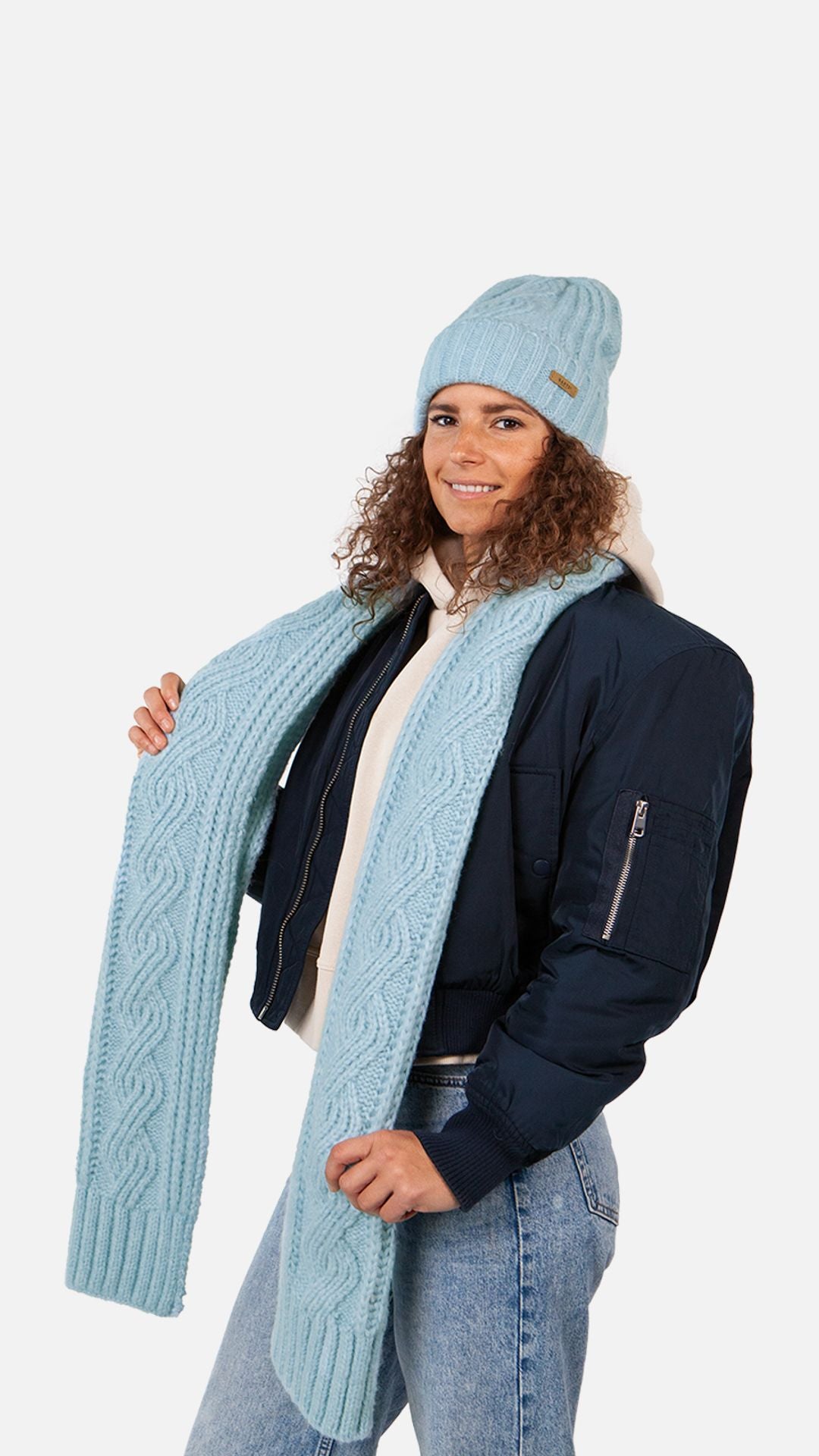 Barts Damen Schal blau