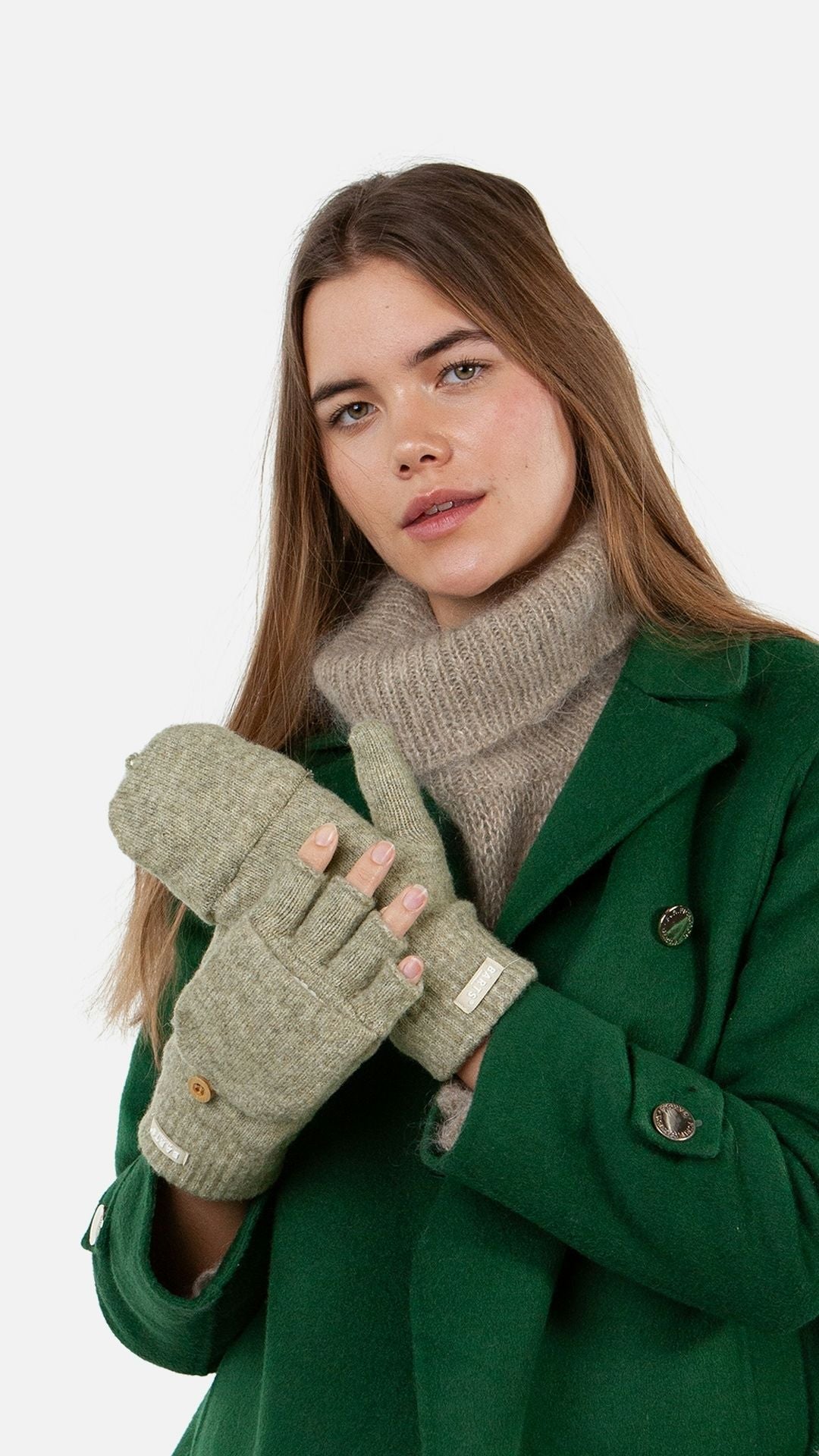 Barts Damen Handschuhe grün