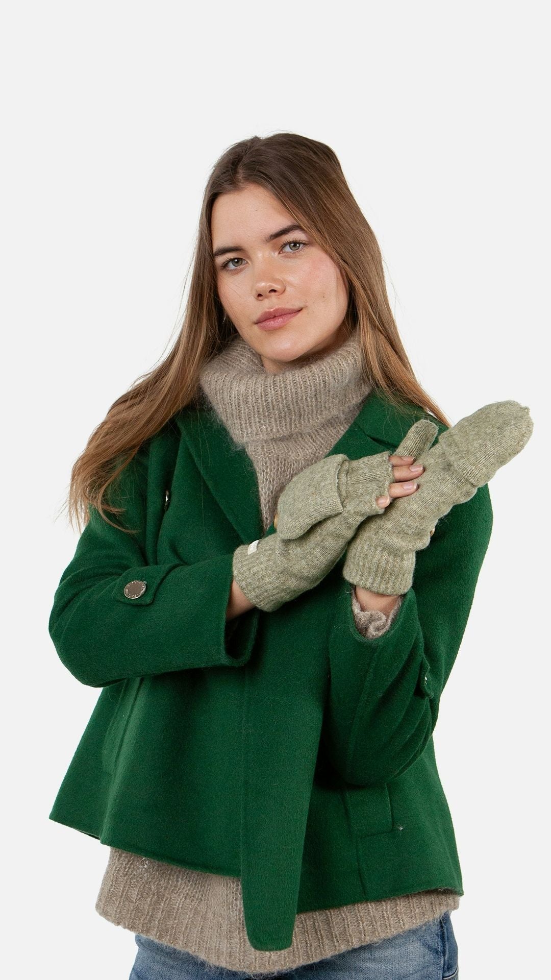 Barts Damen Handschuhe grün