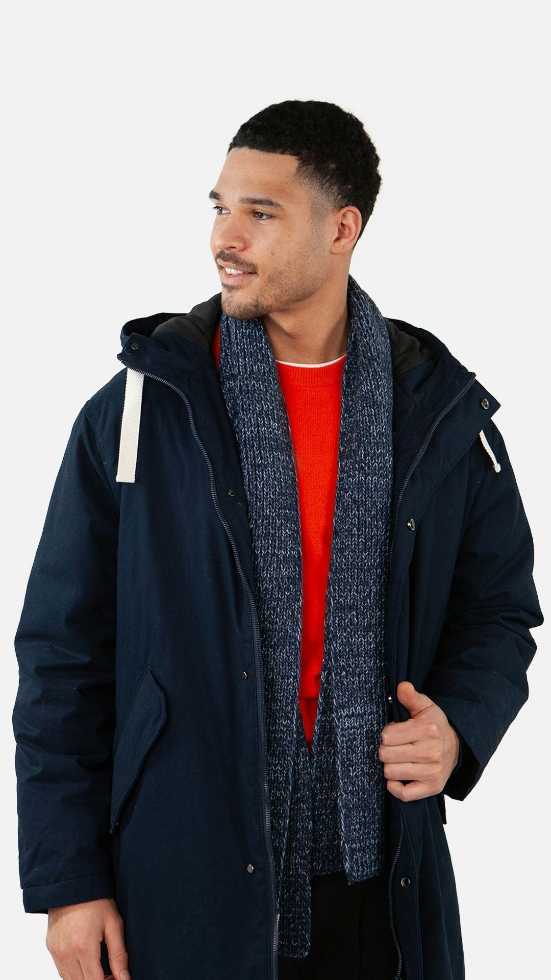 Barts Herren Schal blau