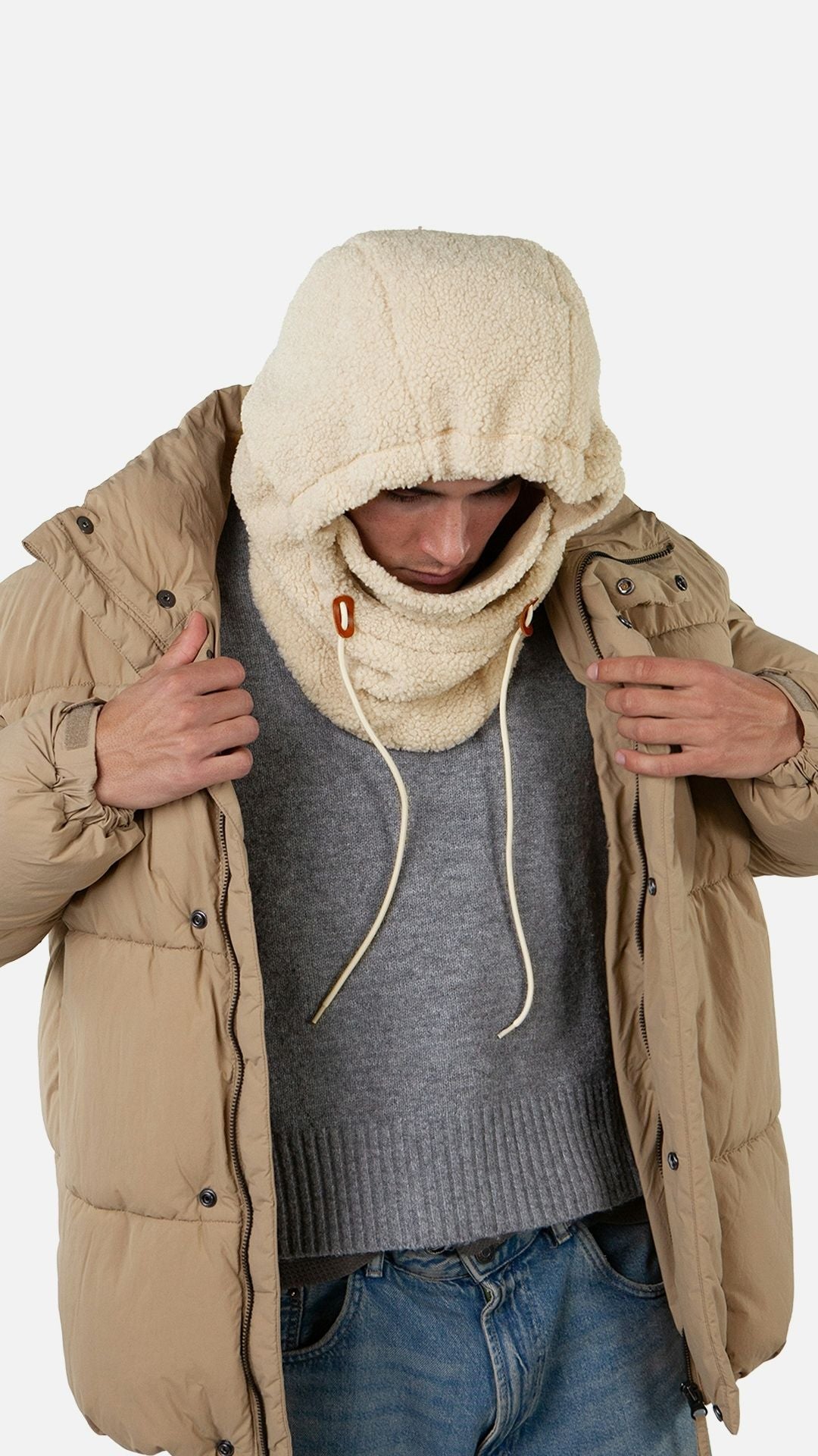 Barts Unisex Kapuze weiß
