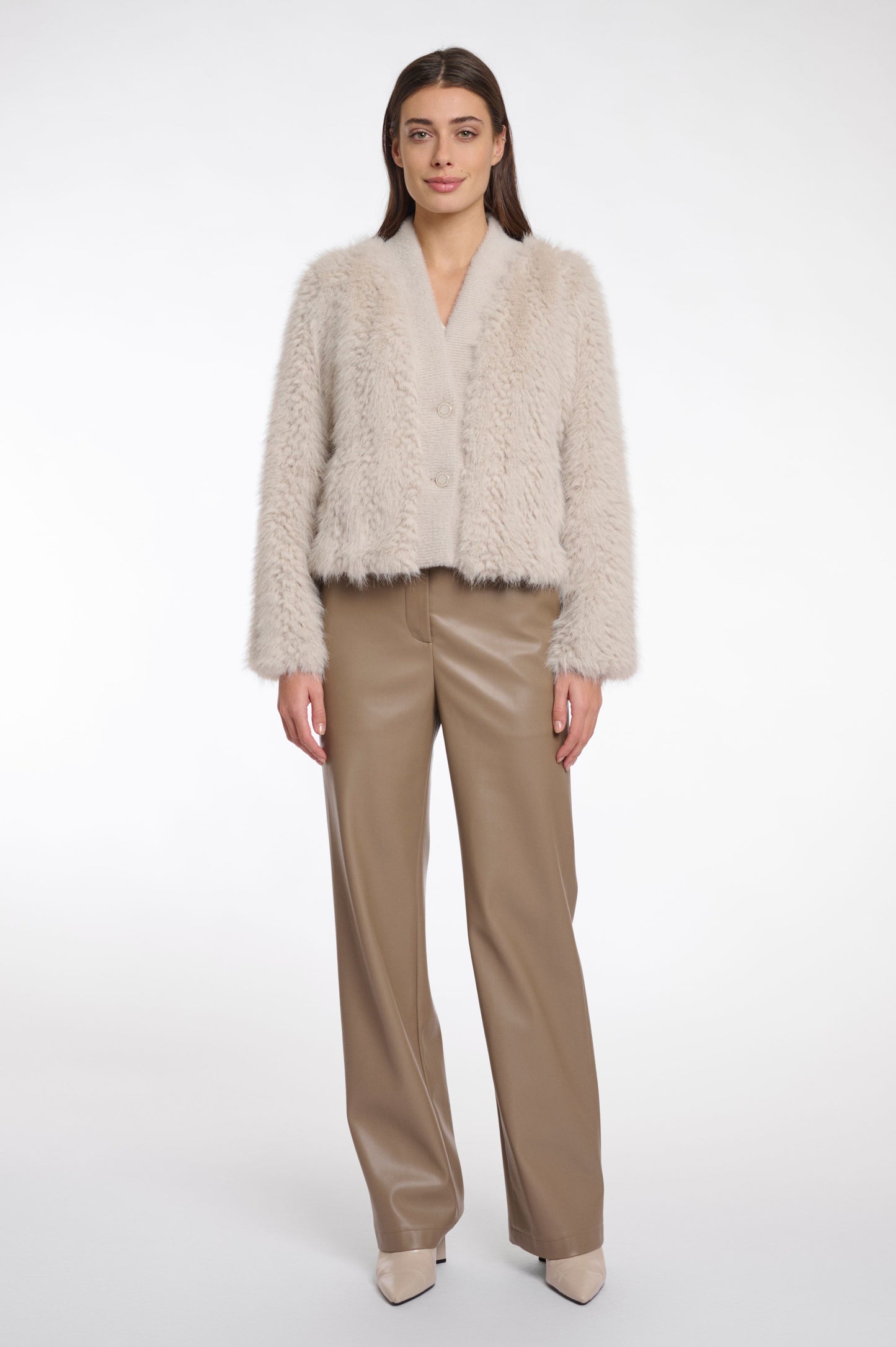 Rino&Pelle Damen Jacke Chaimae beige