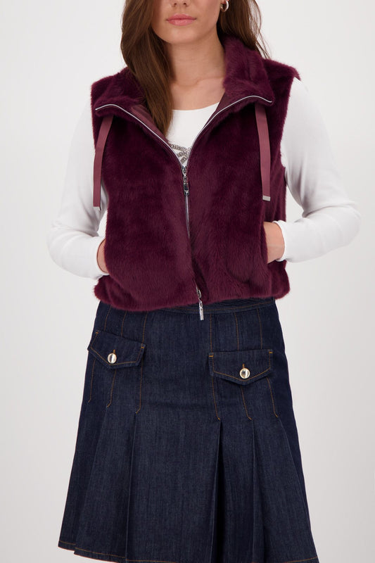 Monari Damen Weste rot