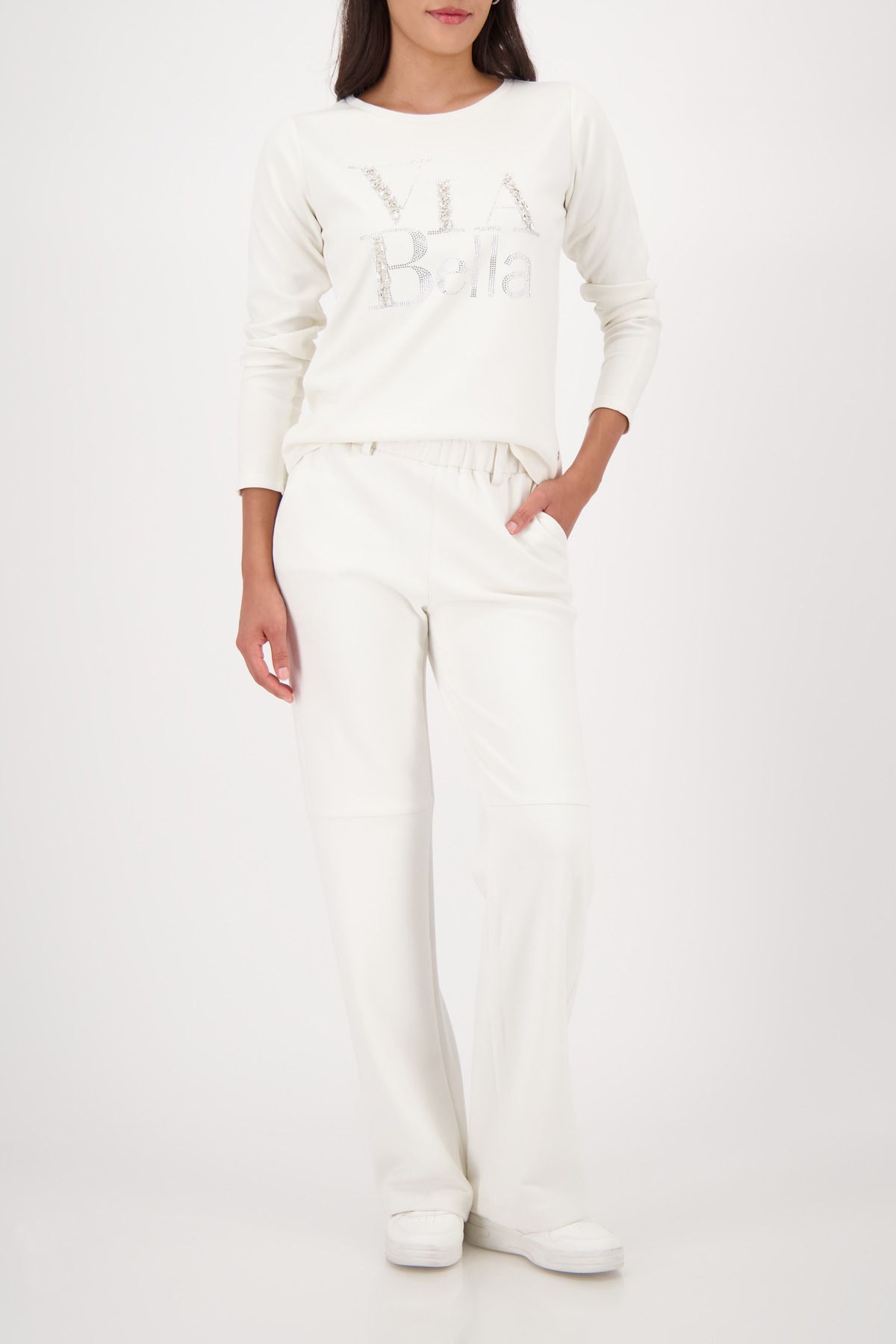 Monari Damen Sweatshirt beige