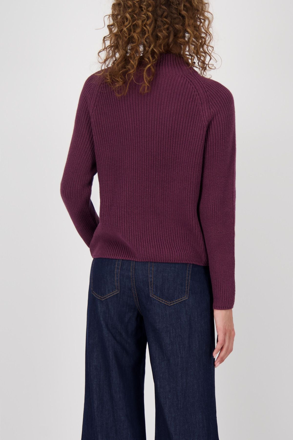 Monari Damen Pullover rot