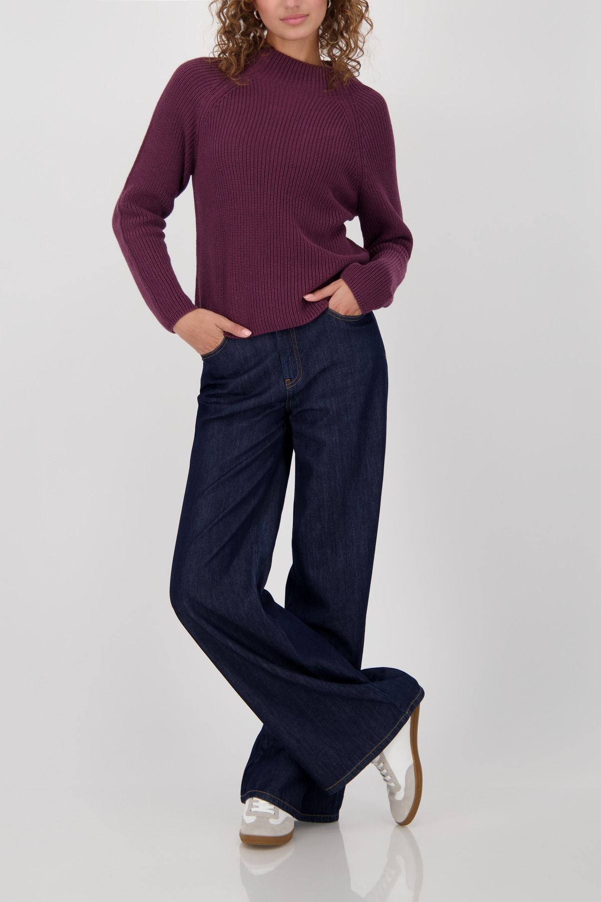 Monari Damen Pullover rot