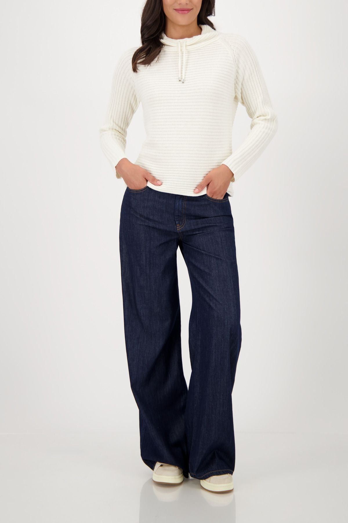 Monari Damen Pullover beige