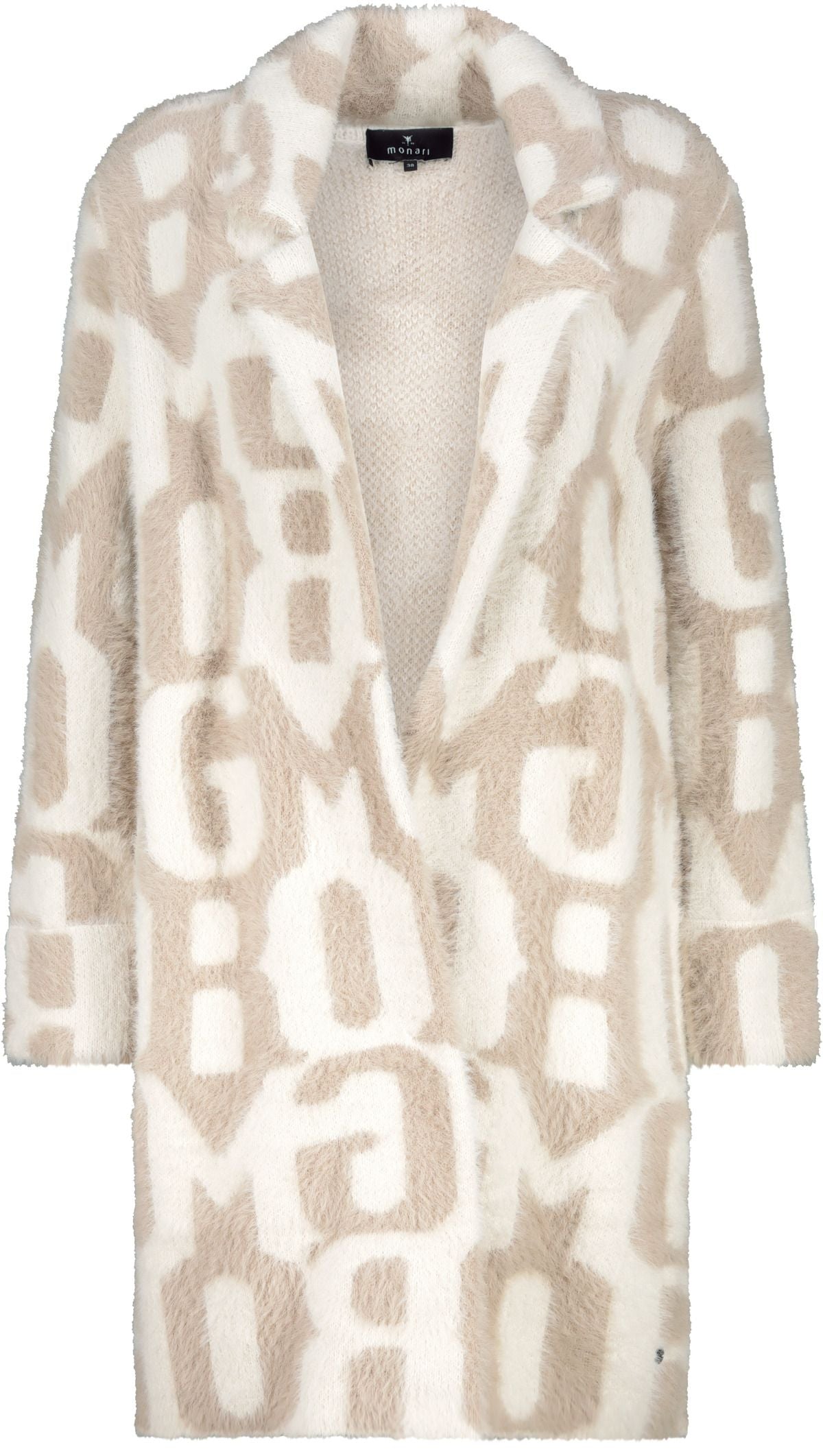 Monari Damen Strickjacke braun