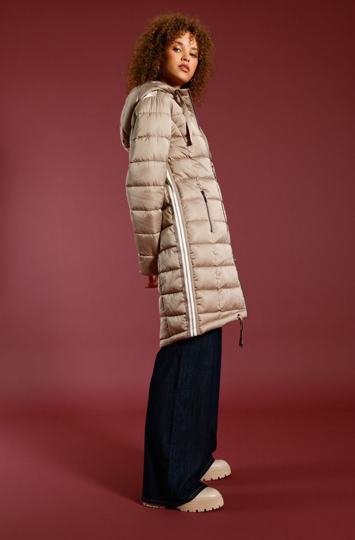 Monari Damen Jacke braun
