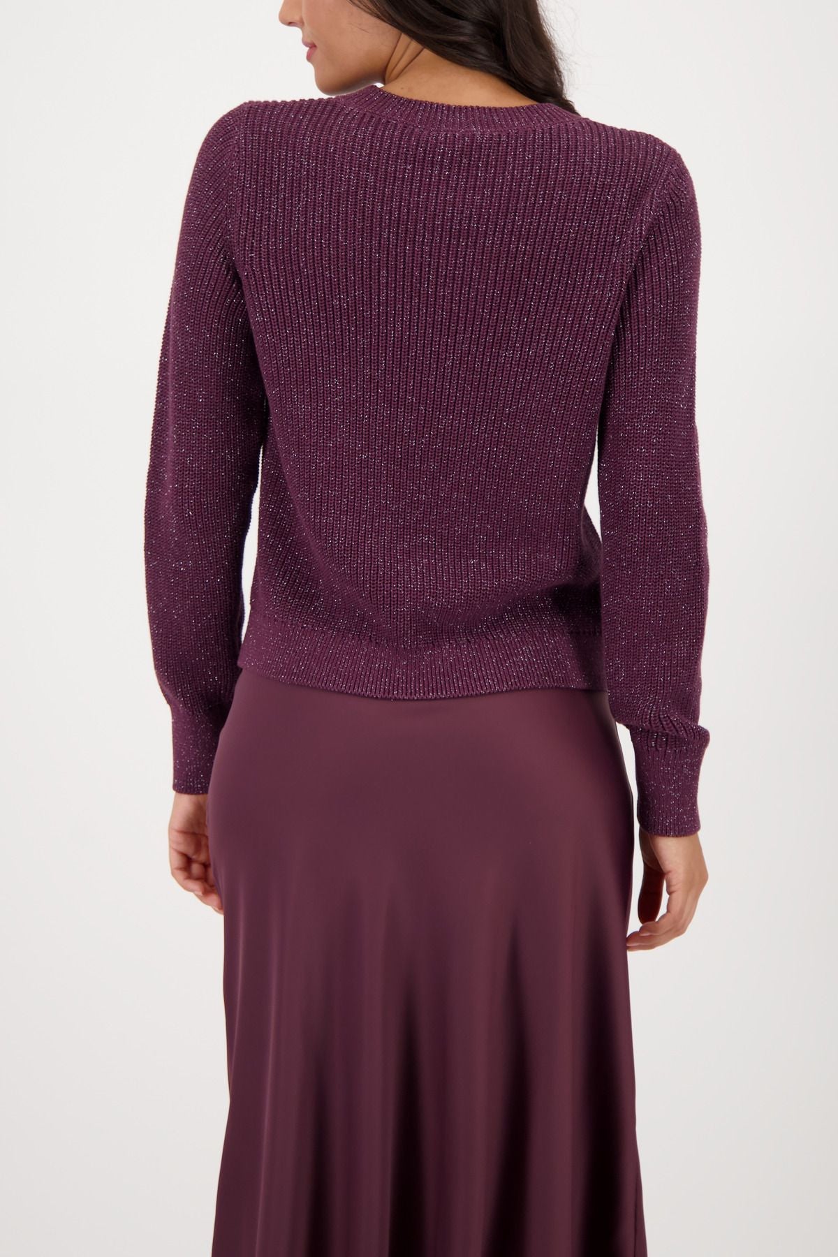 Monari Damen Pullover rot