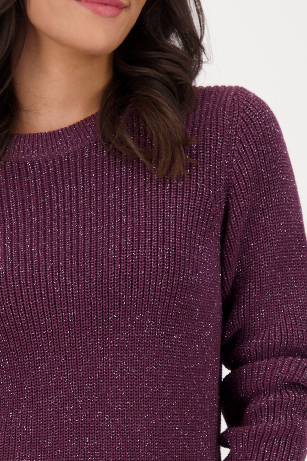 Monari Damen Pullover rot