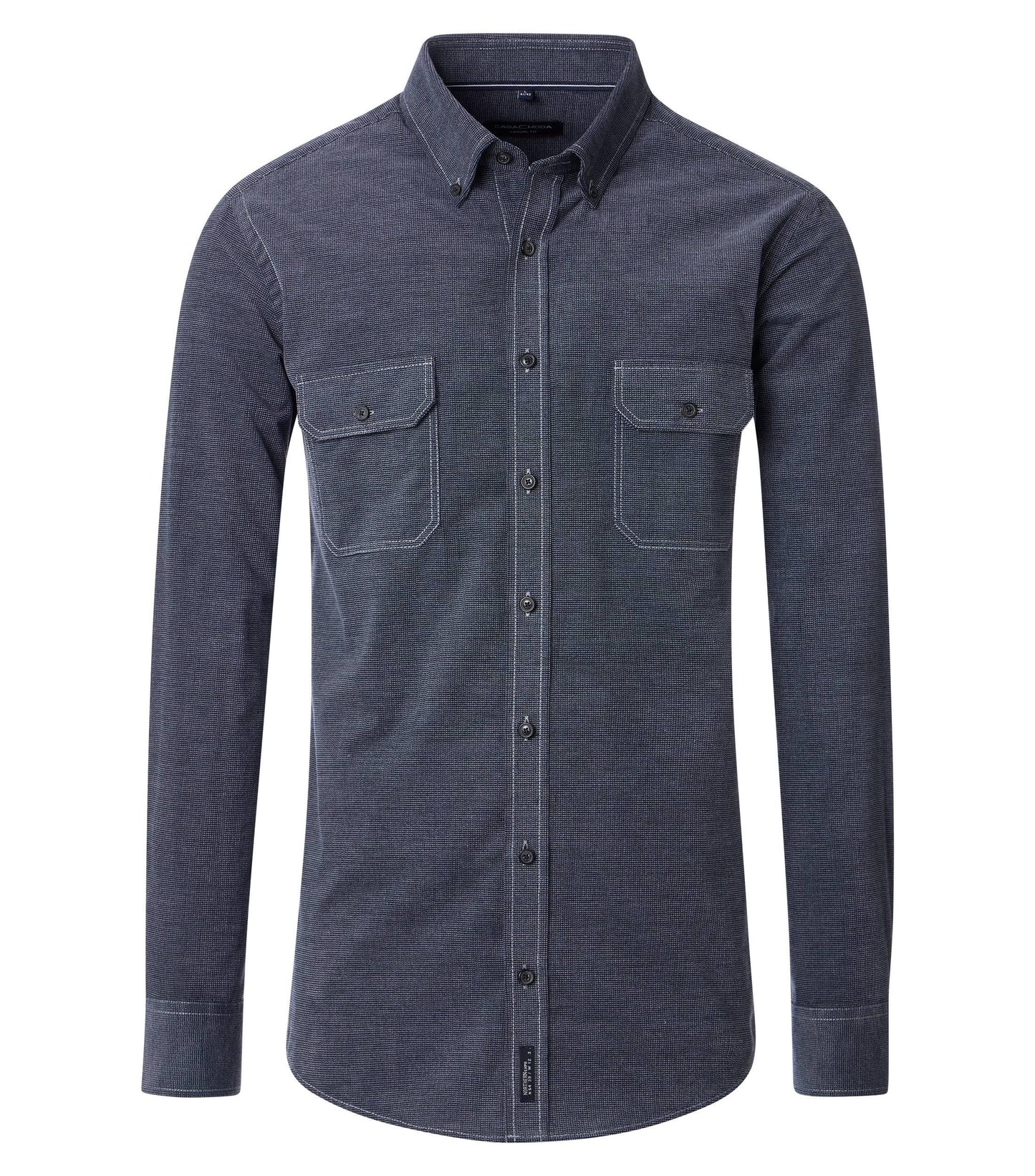 Casa Moda Herren Hemd blau