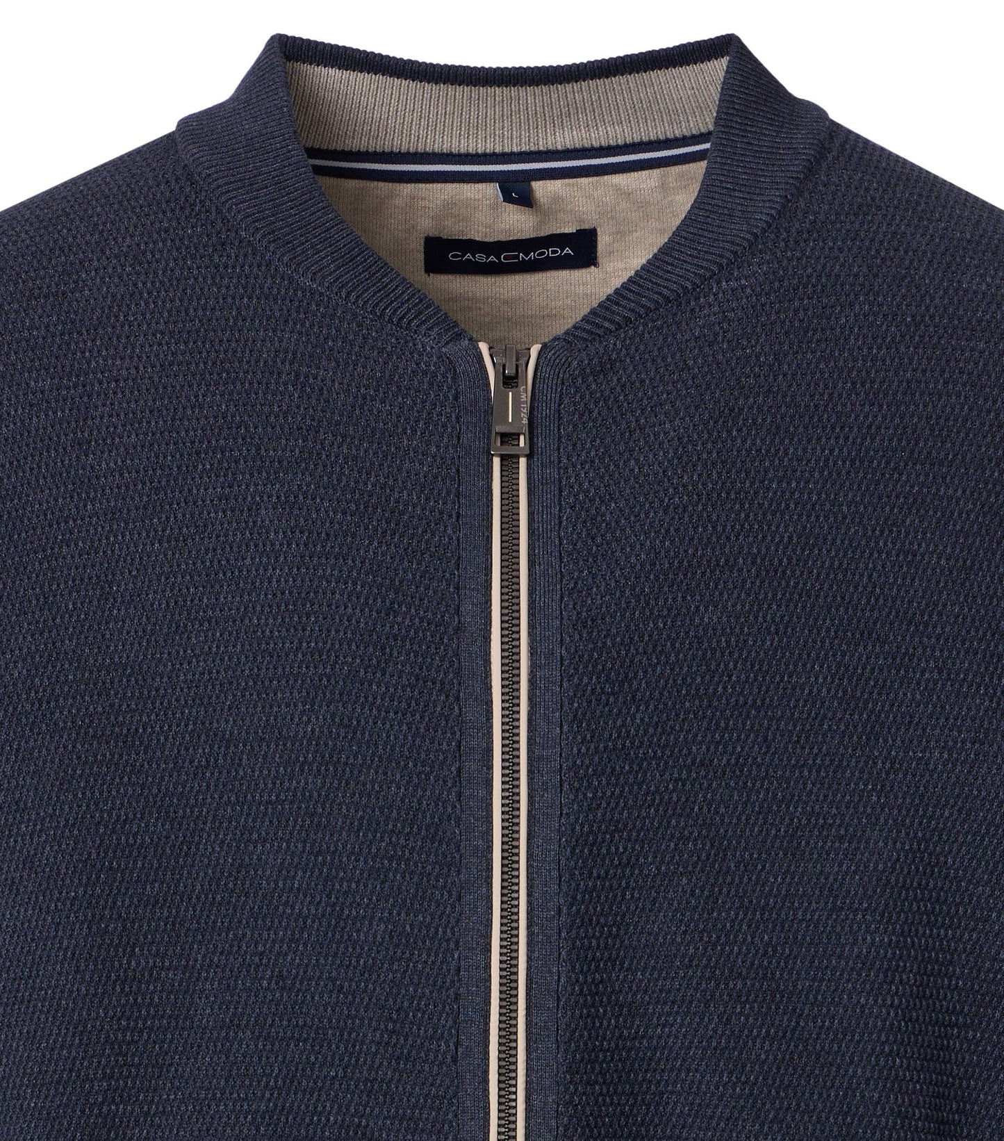 Casa Moda Herren Strickjacke blau