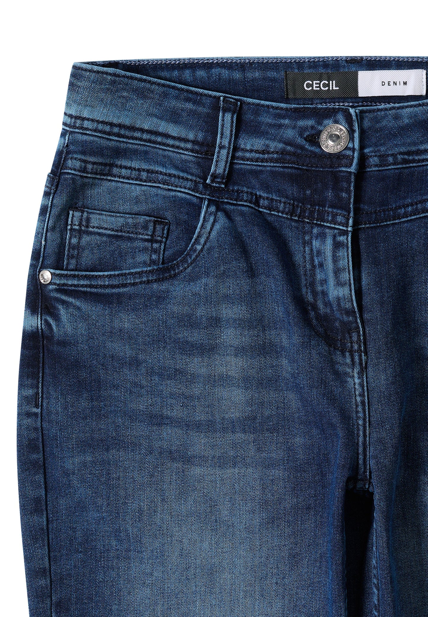 Cecil Damen Jeans blau