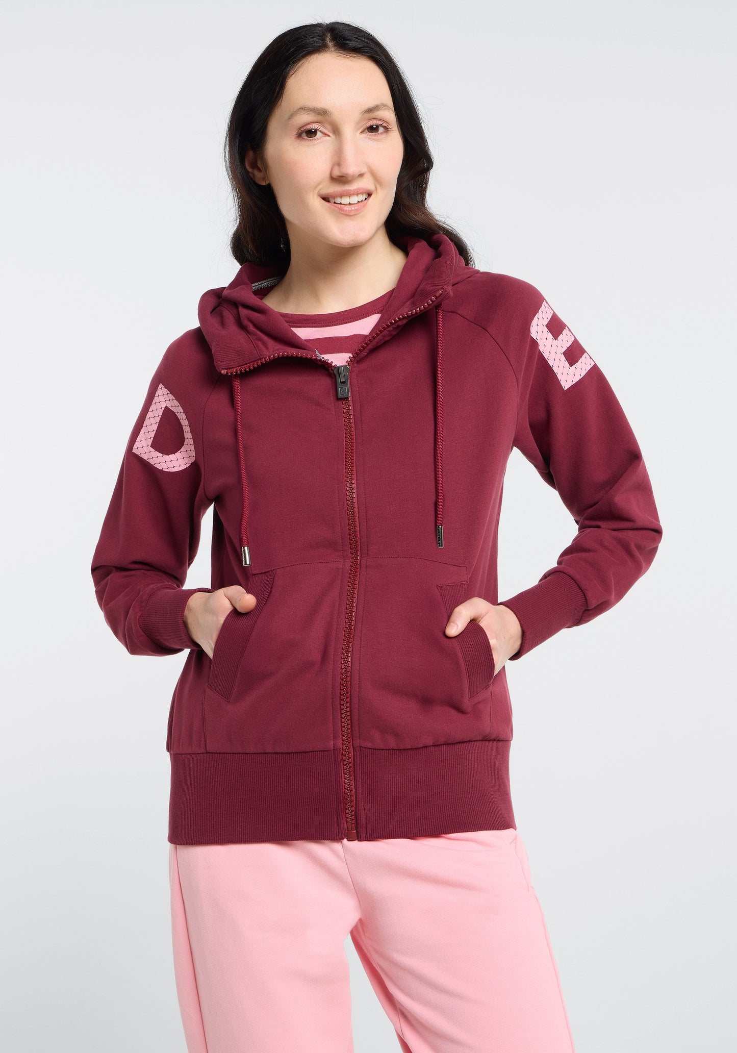 Elbsand Damen Sweatjacke ESW_Kalea rot