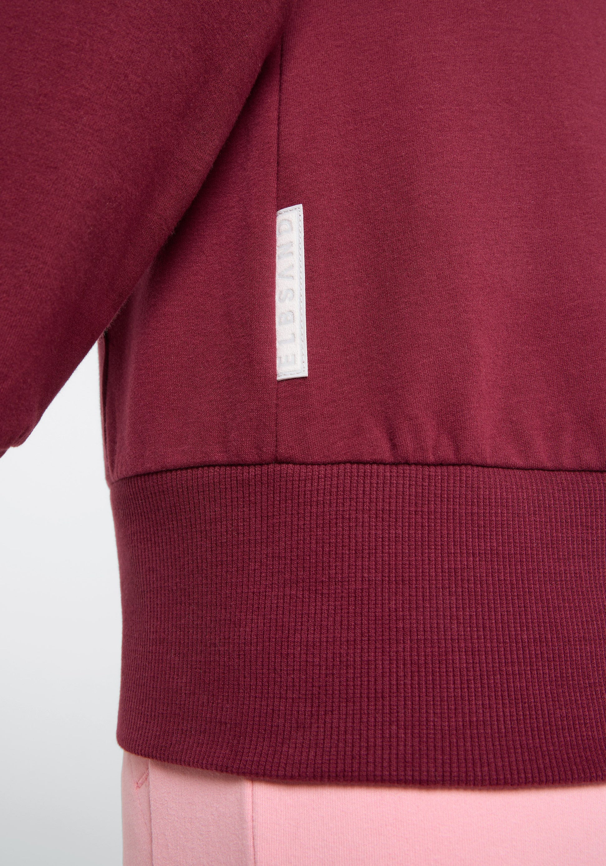 Elbsand Damen Sweatjacke ESW_Kalea rot