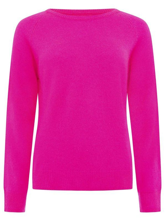 Zwillingsherz Damen 100% Cashmere Pullover "Blogger Style" pink