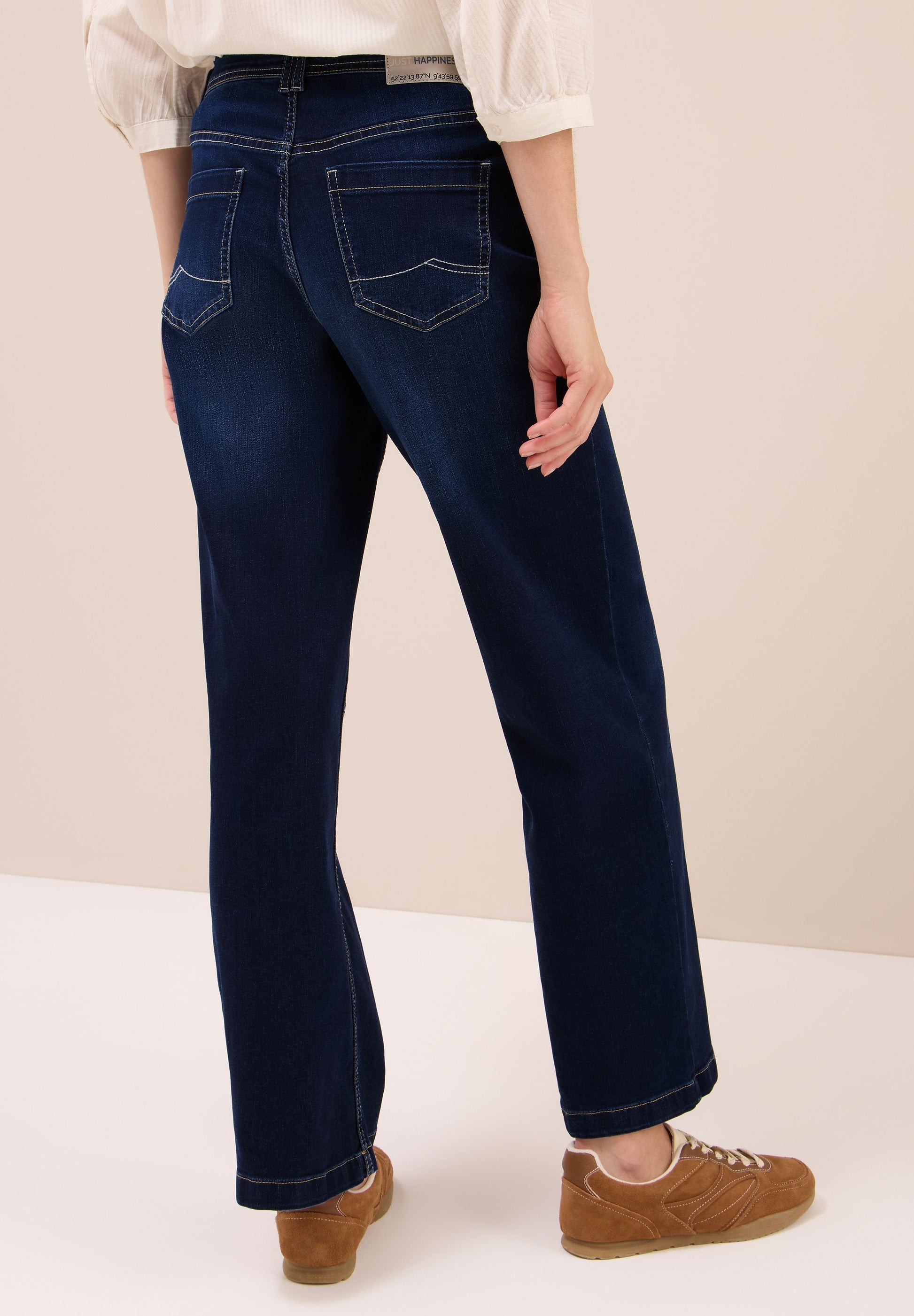 Cecil Damen Jeans blau
