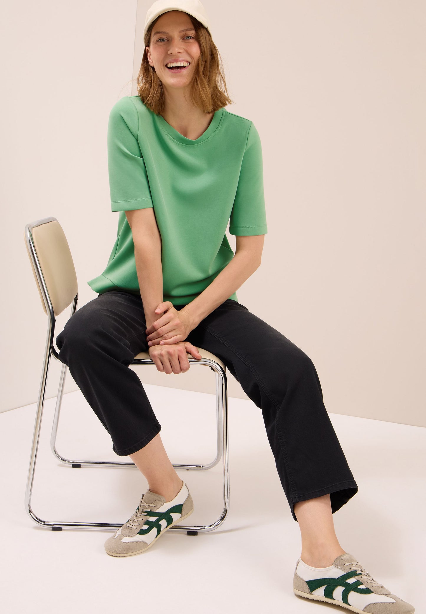 Cecil Damen Shirt grün