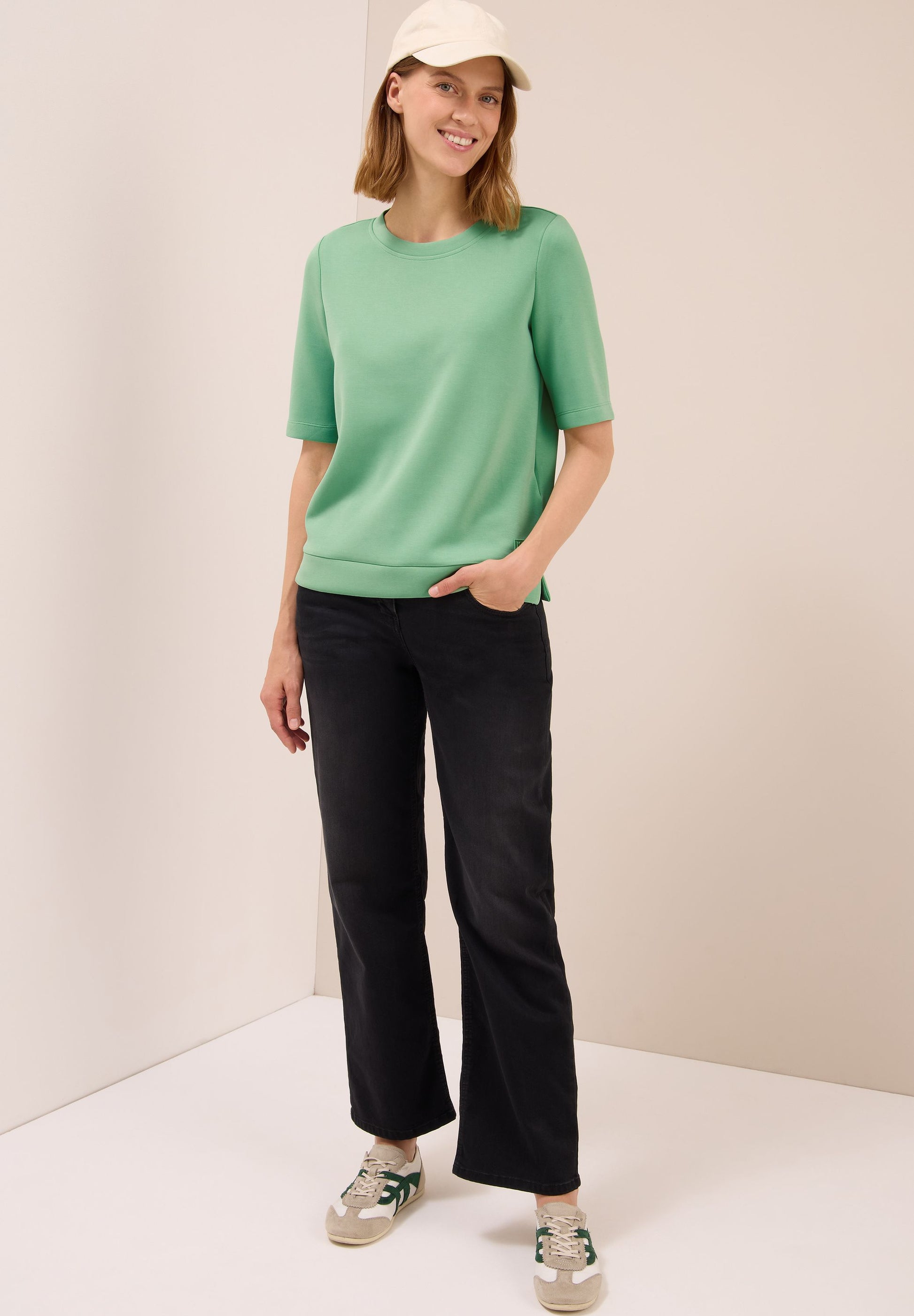 Cecil Damen Shirt grün