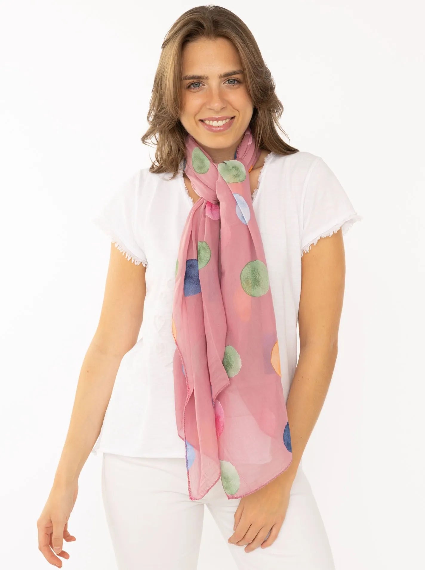 Kurt Kölln – Zwillingsherz Damen Tuch Bunte Tupfen