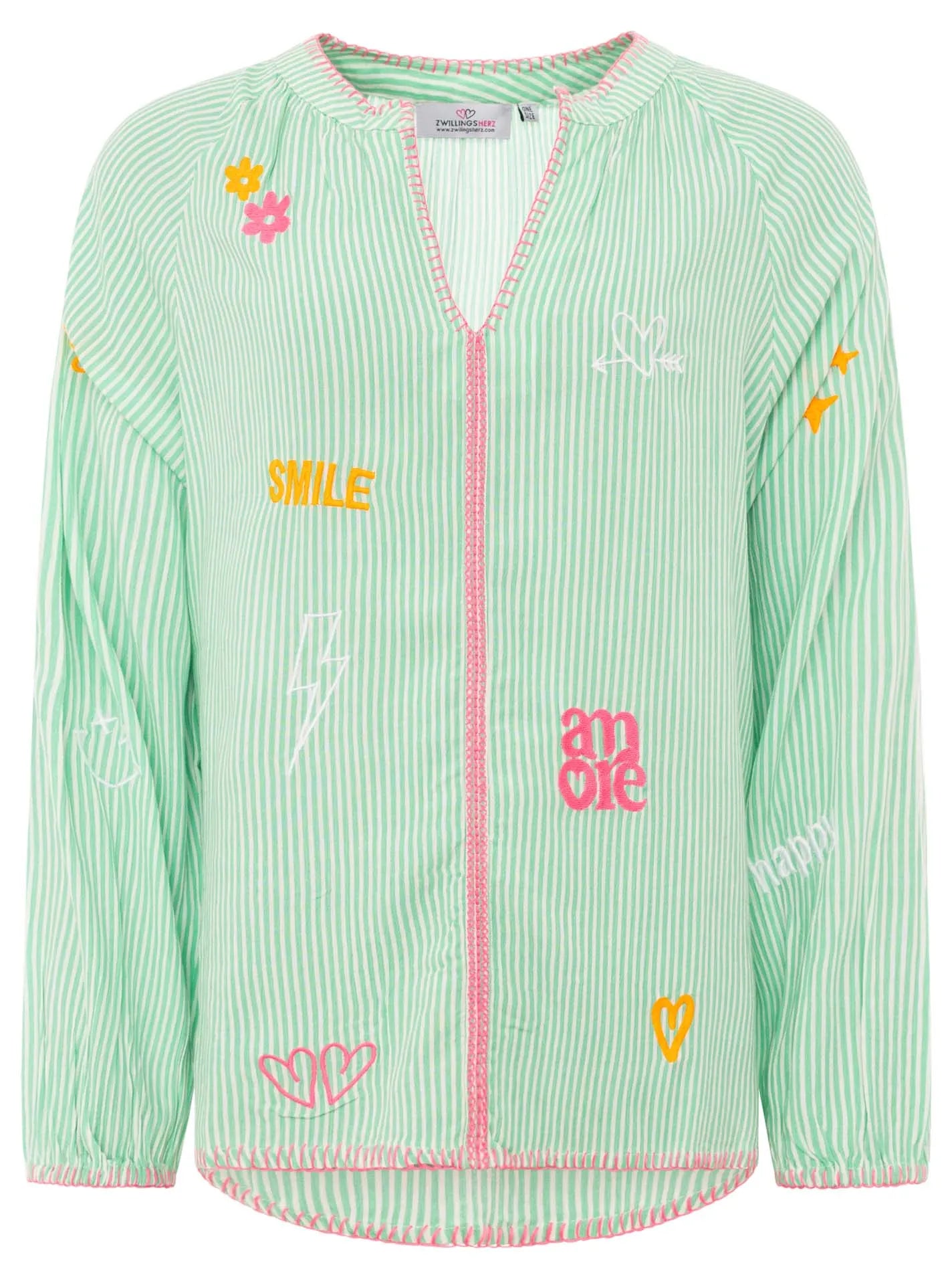Kurt Kölln – Zwillingsherz Damen Bluse Smile & Amore
