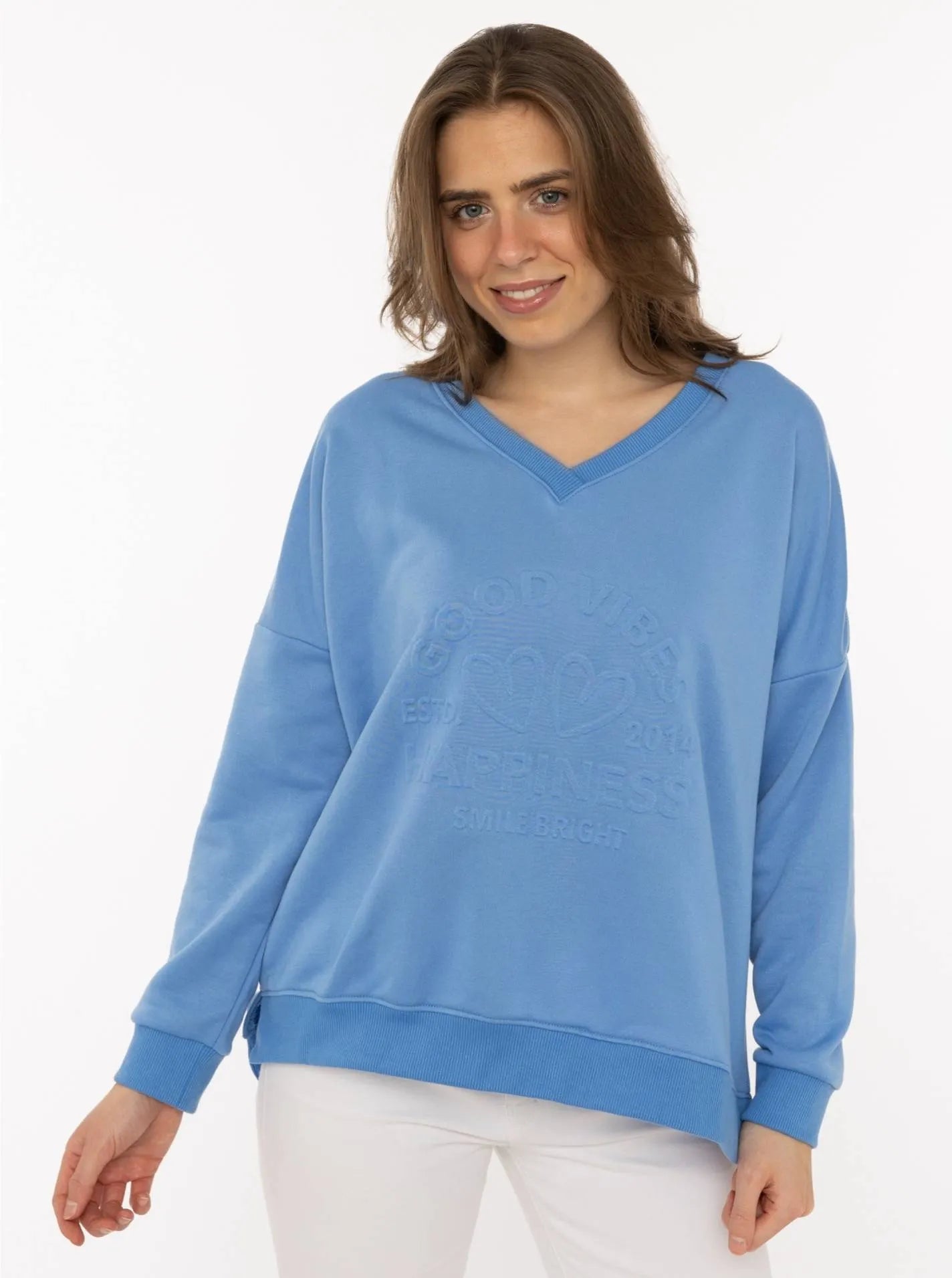 Kurt Kölln – Zwillingsherz Damen Shirt Happiness Vibes