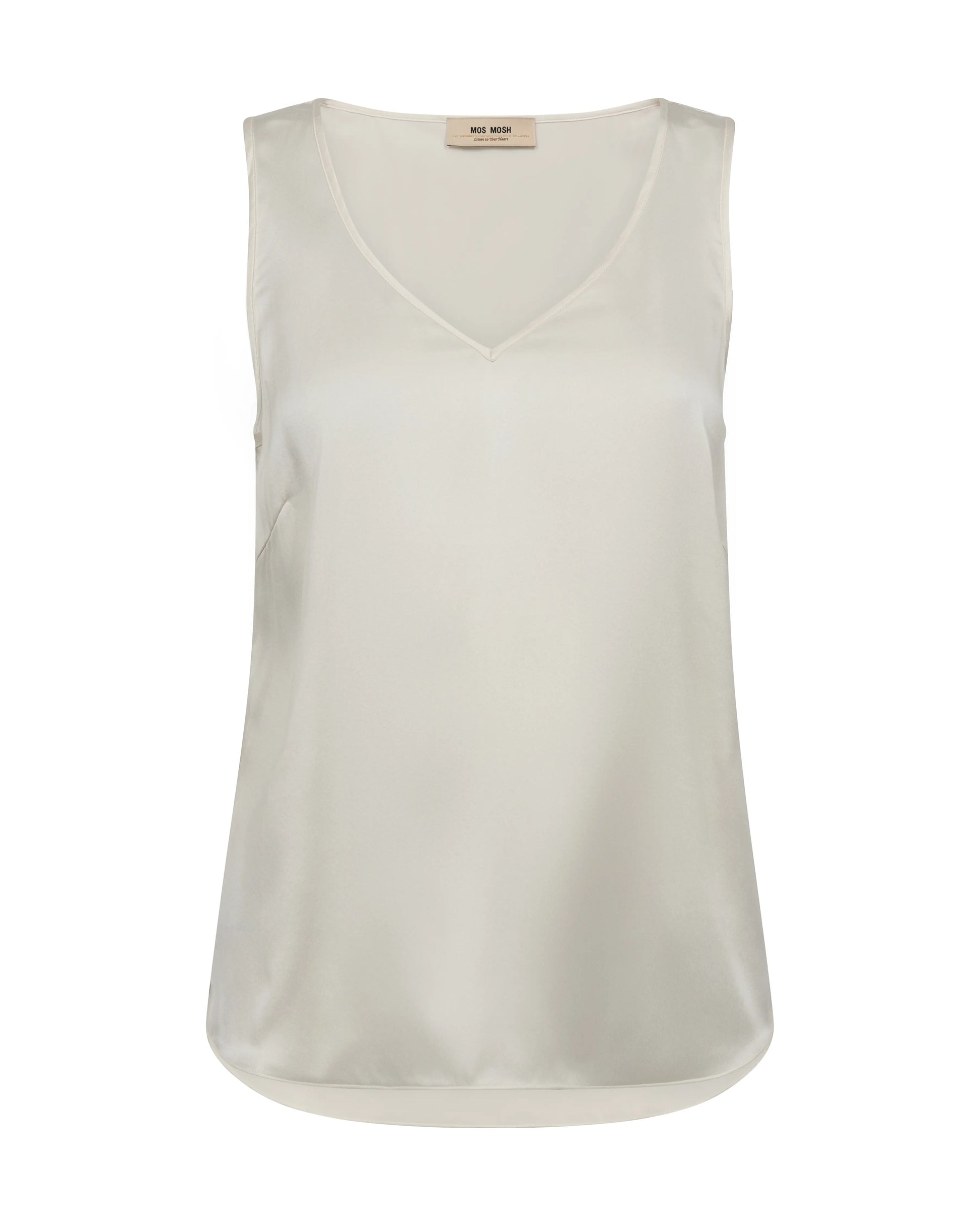 Mos Mosh – Mos Mosh Damen Astrid V-Neck Silk Tank Top